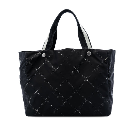 Chanel Old Travel Line Nylon Tote
