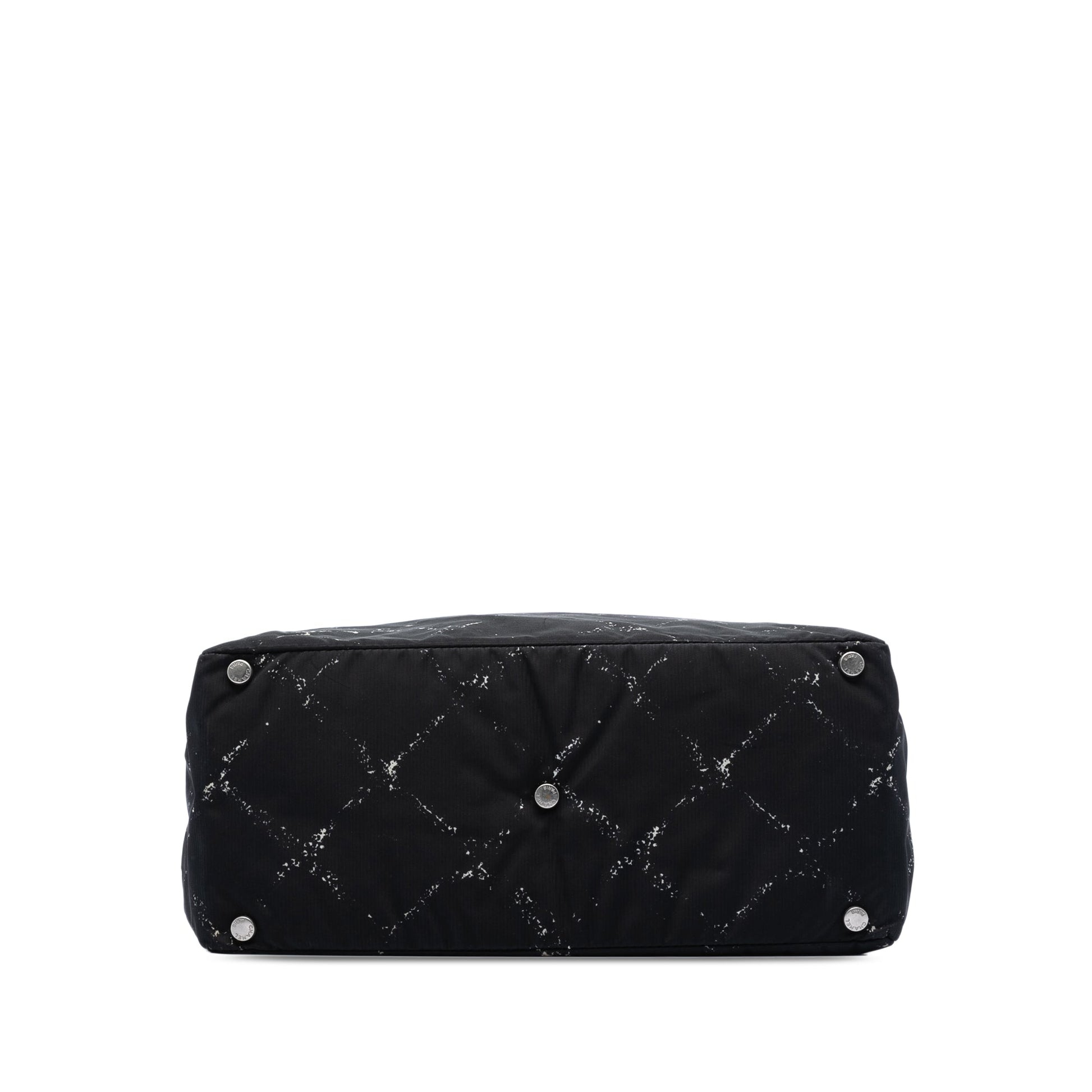 Chanel Old Travel Line Nylon Tote