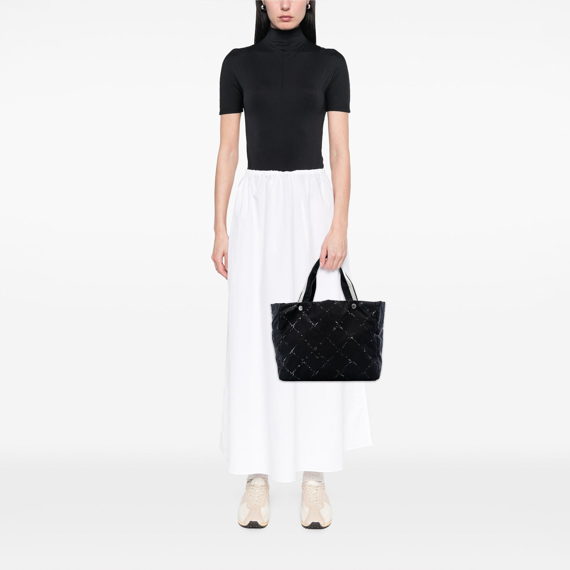 Chanel Old Travel Line Nylon Tote