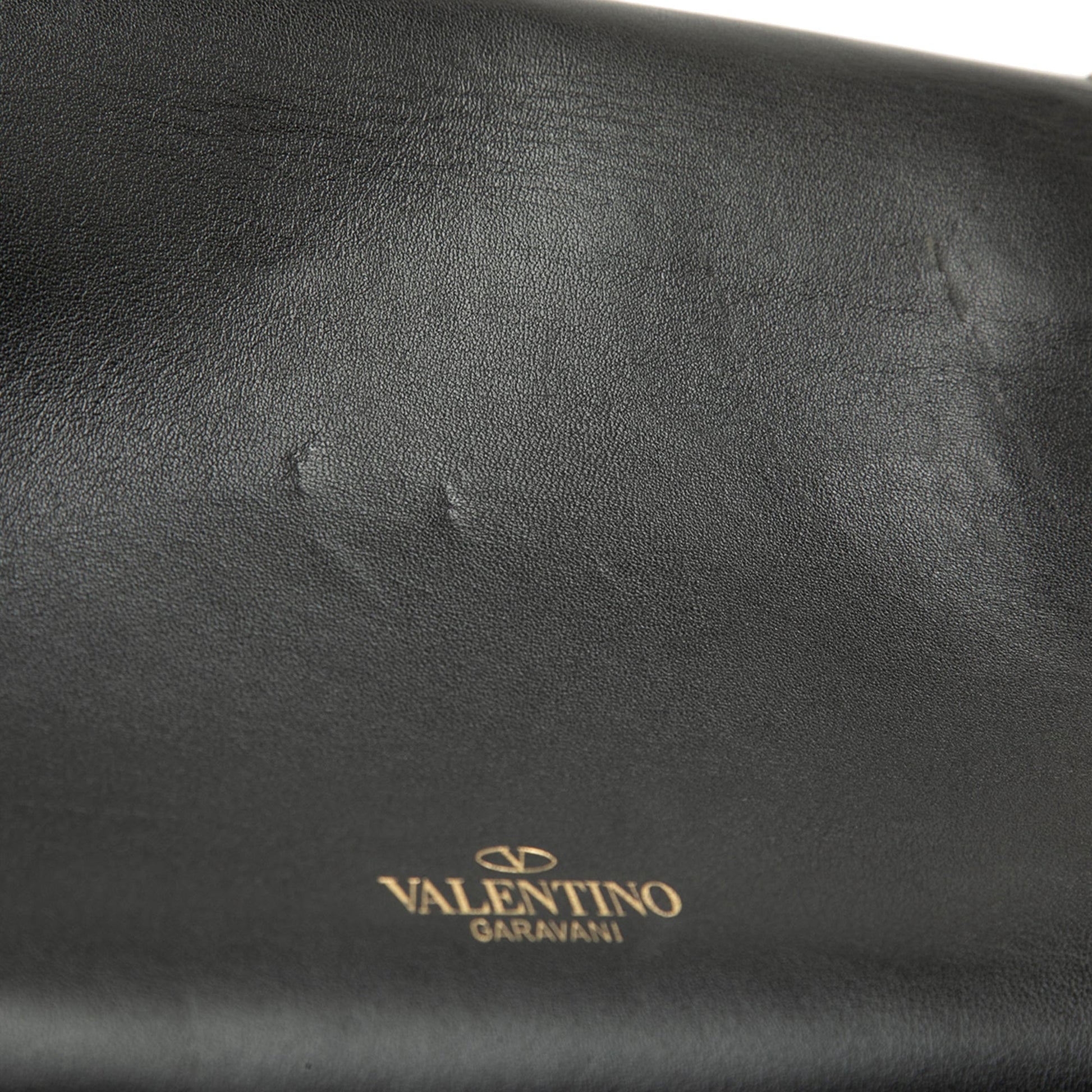 Valentino Small Leather Rockstud Flip Lock Crossbody