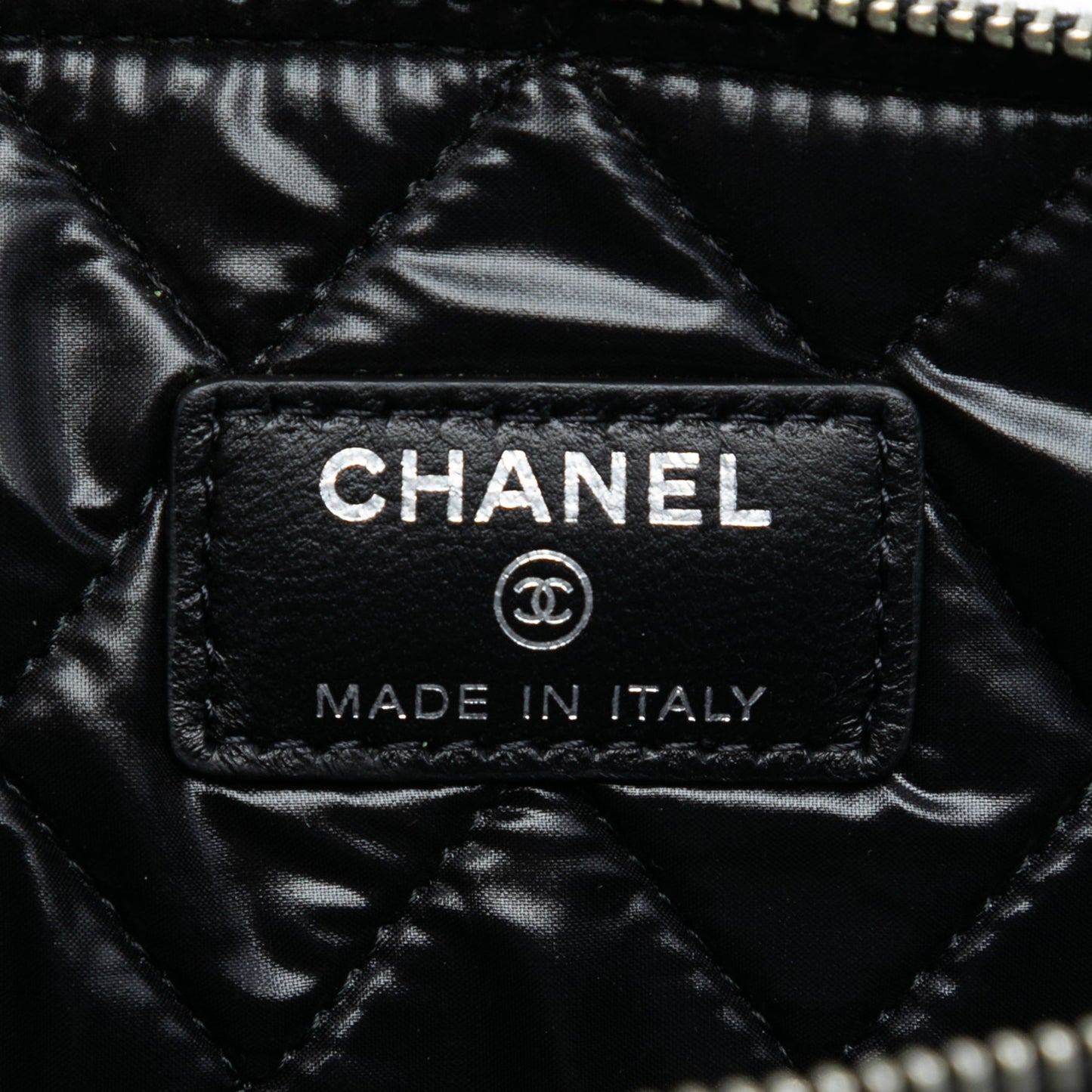 Chanel Medium Quilted Lambskin Boy O Case Clutch