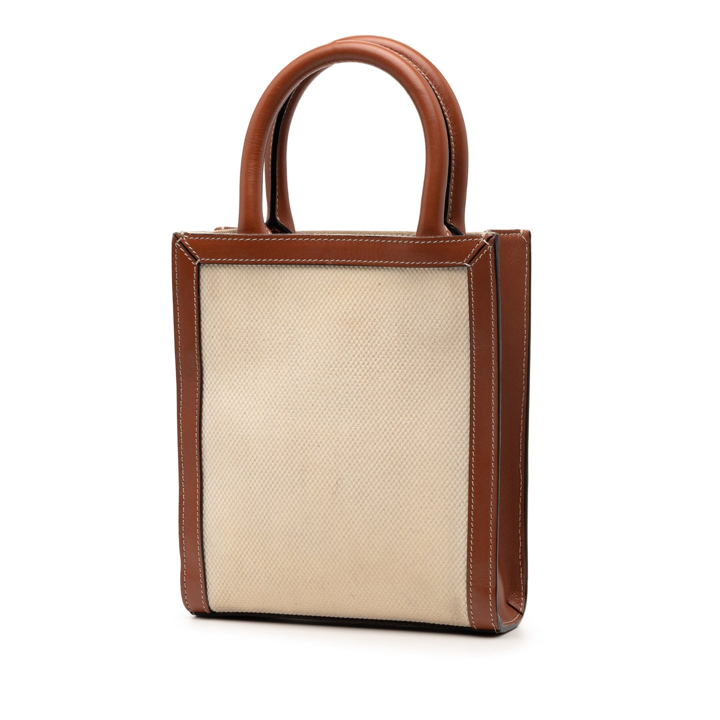 Celine Mini Canvas St Tropez Vertical Cabas Tote