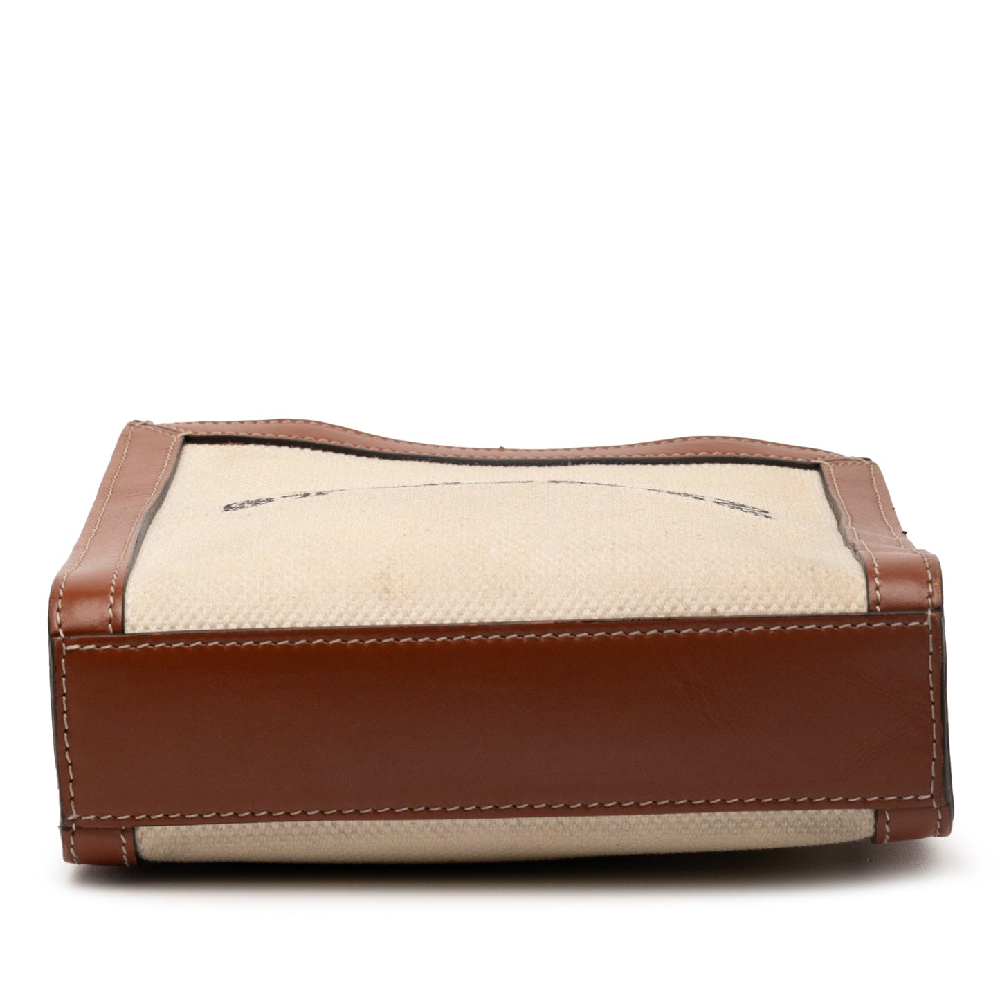 Celine Mini Canvas St Tropez Vertical Cabas Tote