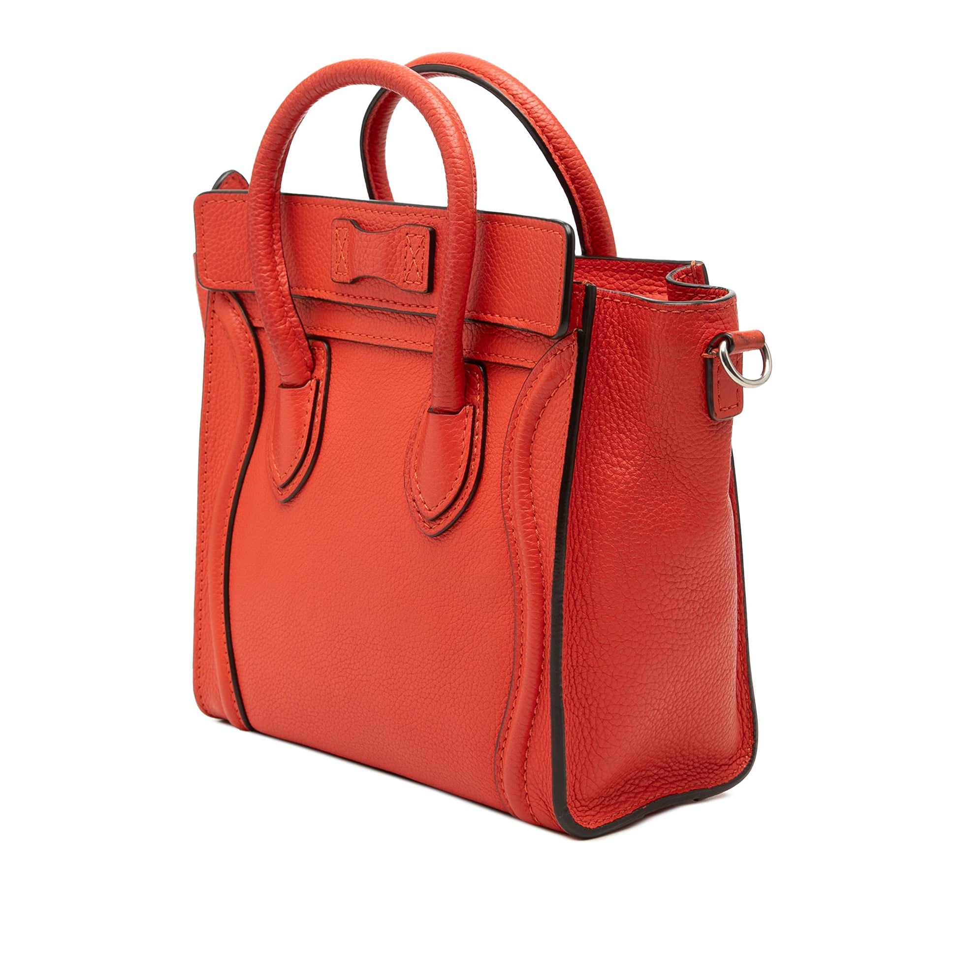 Celine Nano Leather Luggage Tote