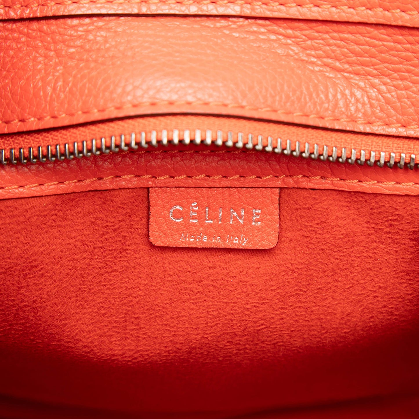 Celine Nano Leather Luggage Tote