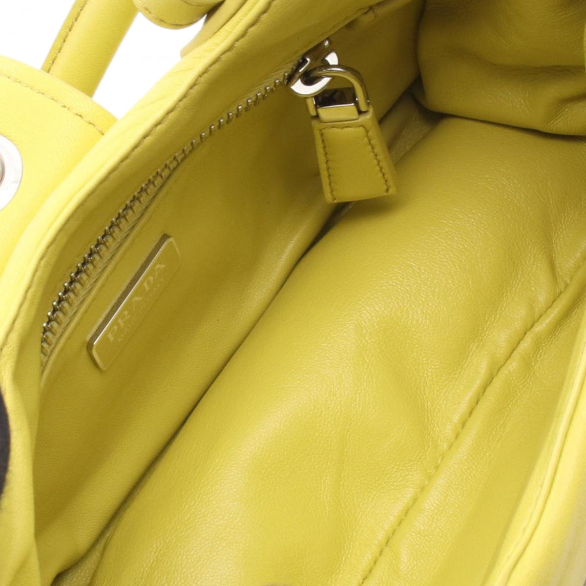 Prada Nappa Soft Padded Re Edition 2002 Moon Satchel