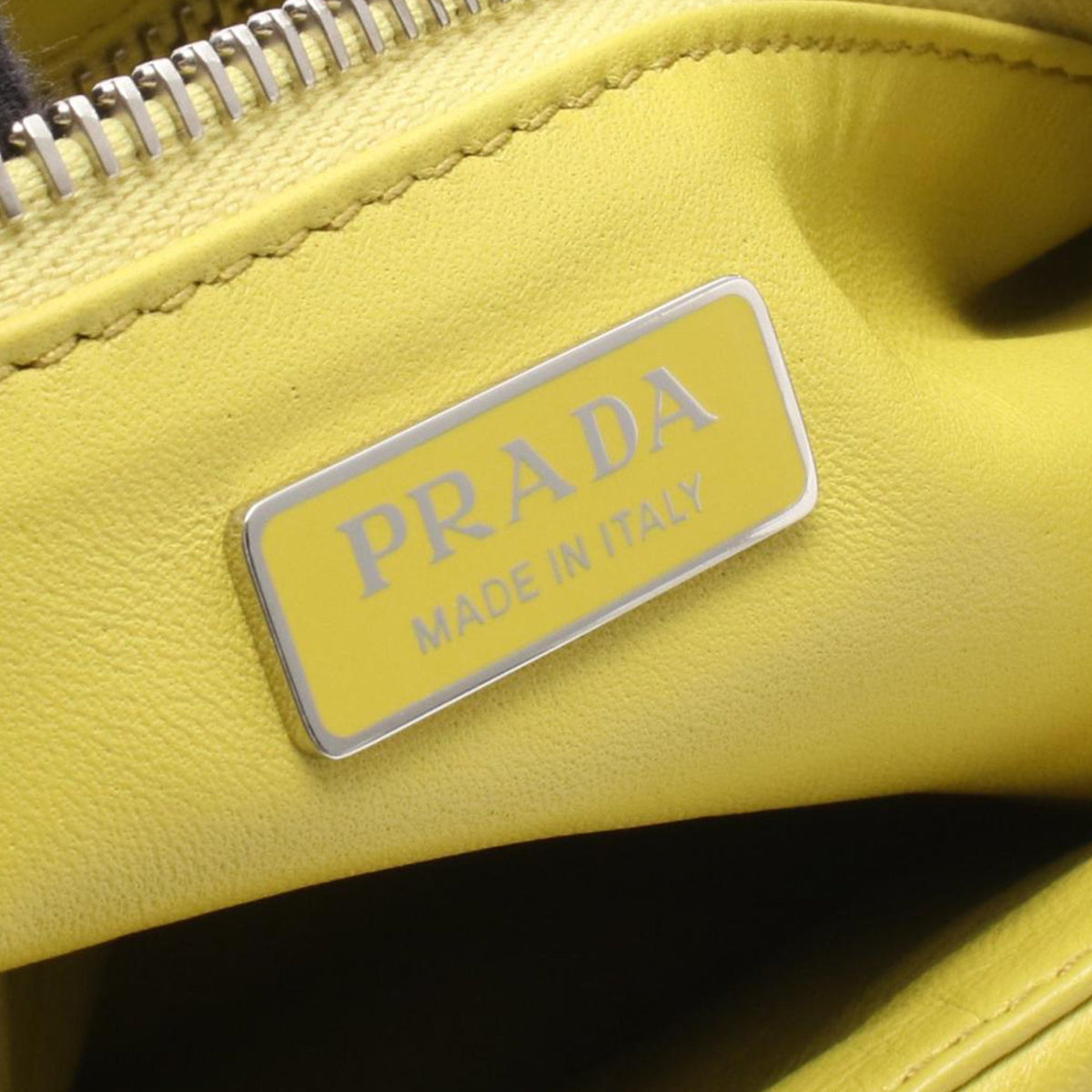 Prada Nappa Soft Padded Re Edition 2002 Moon Satchel