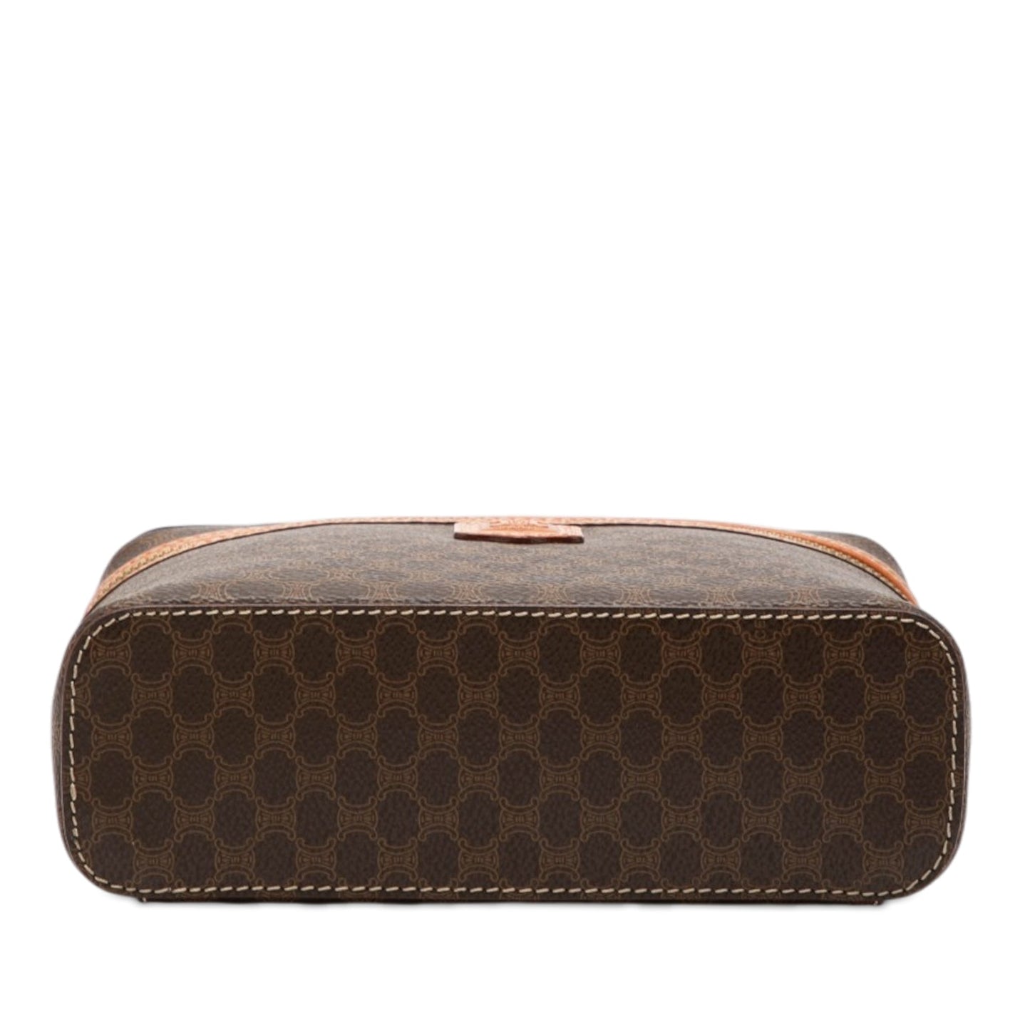 Celine Macadam Coated Canvas Vanity Bag