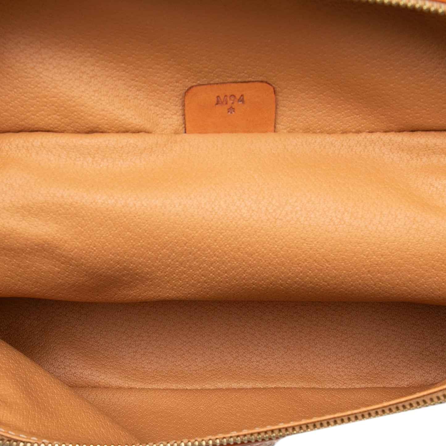 Celine Macadam Coated Canvas Vanity Bag