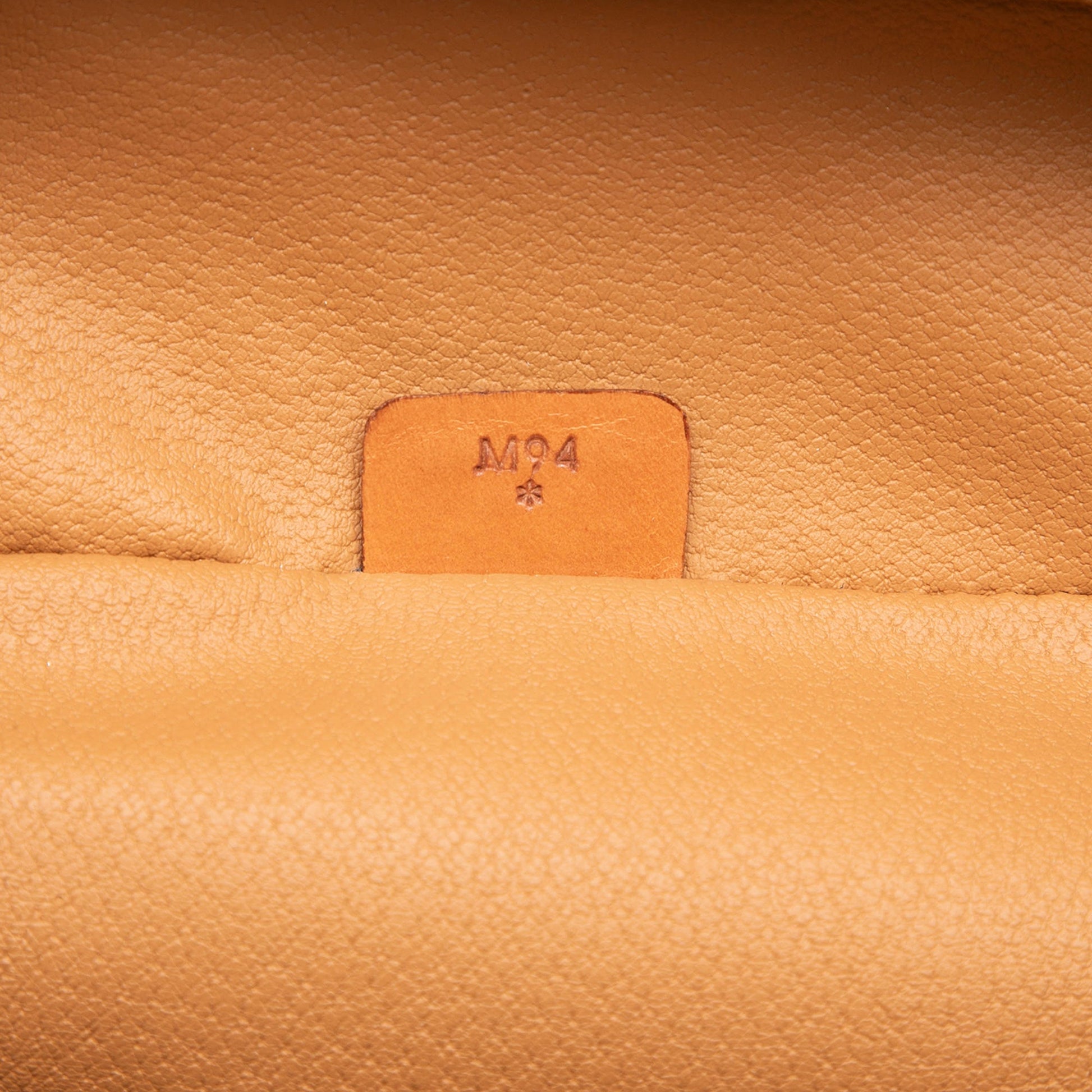 Celine Macadam Coated Canvas Vanity Bag