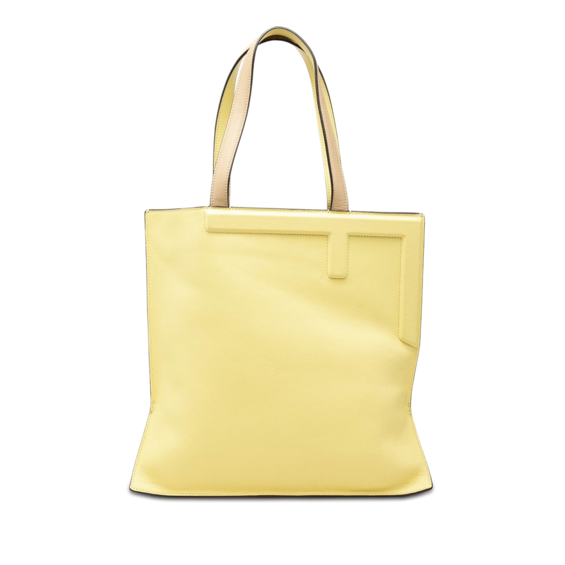 Fendi Medium Bicolor Smooth Calfskin Flip Tote