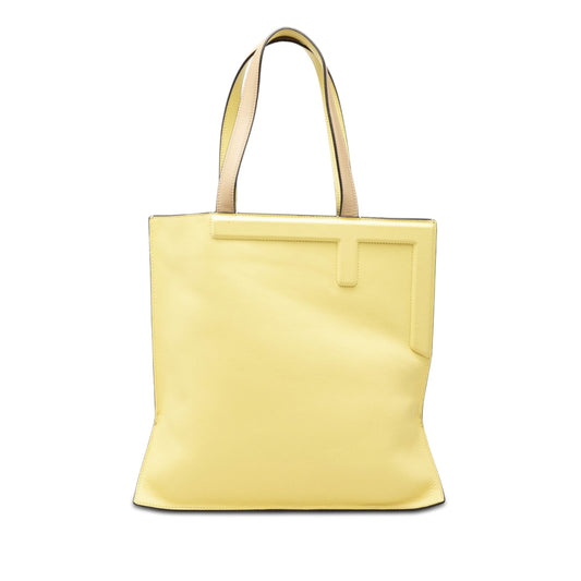 Fendi Medium Bicolor Smooth Calfskin Flip Tote
