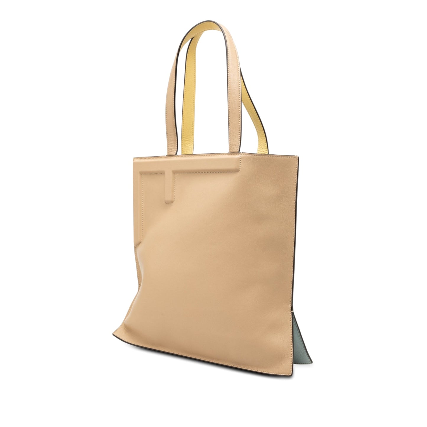 Fendi Medium Bicolor Smooth Calfskin Flip Tote