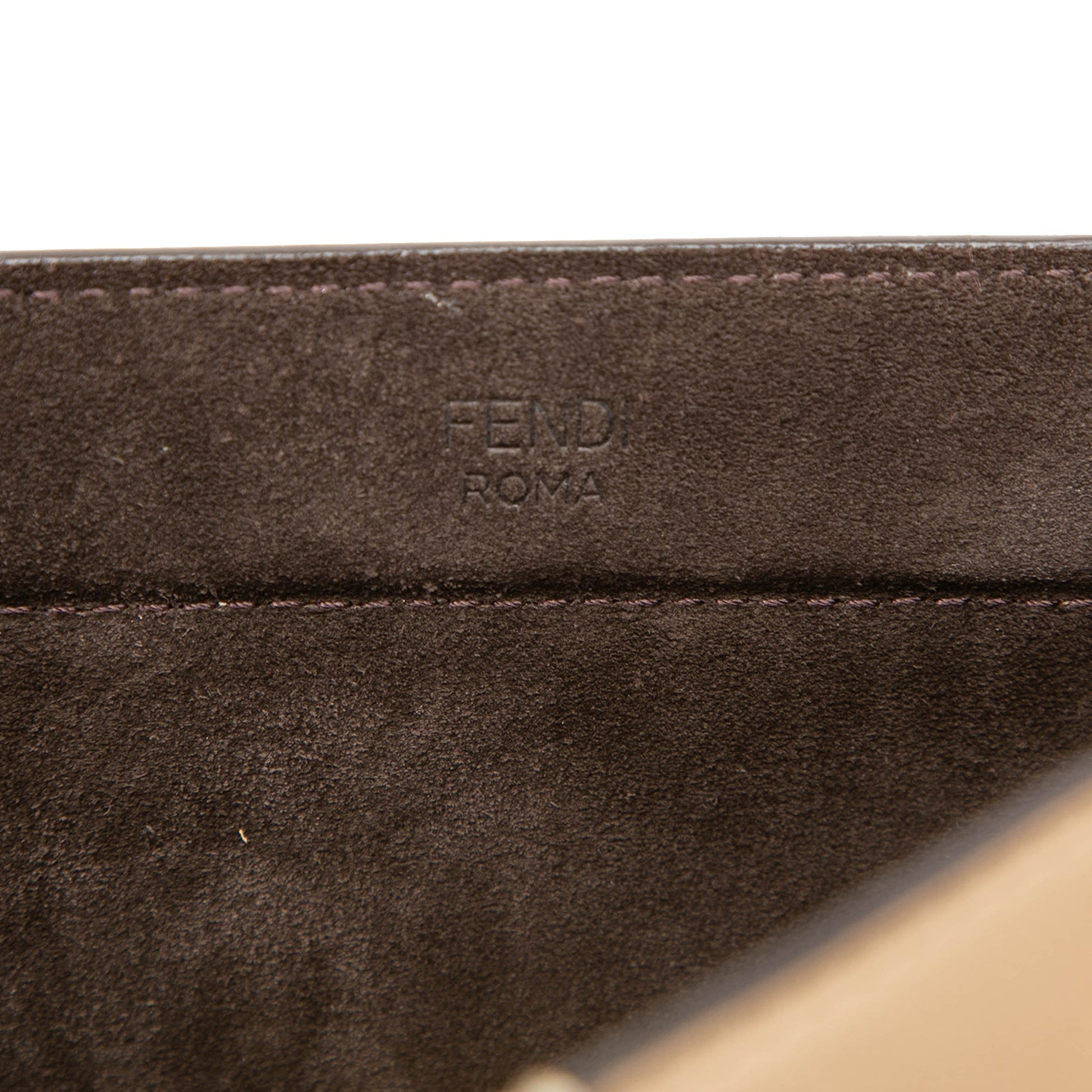 Fendi Medium Bicolor Smooth Calfskin Flip Tote