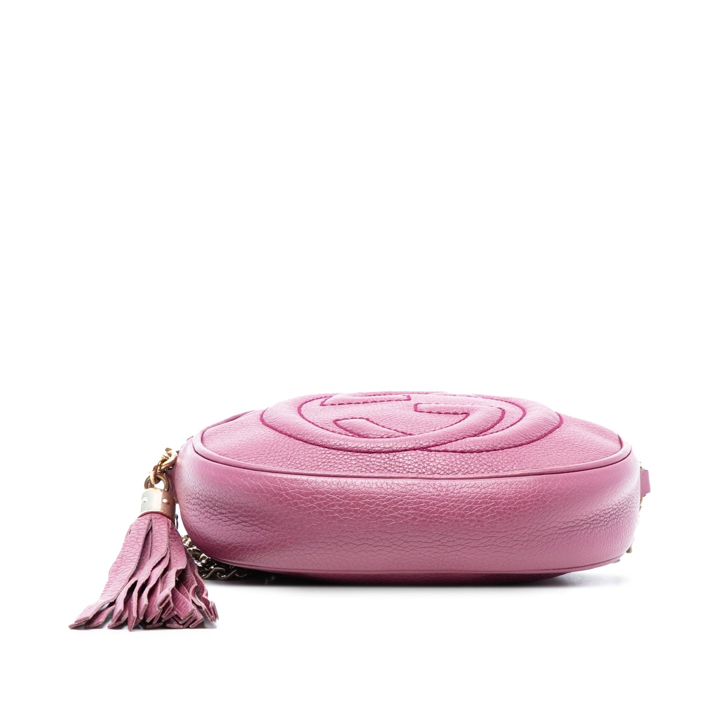 Mini Pebbled Calfskin Soho Chain Crossbody