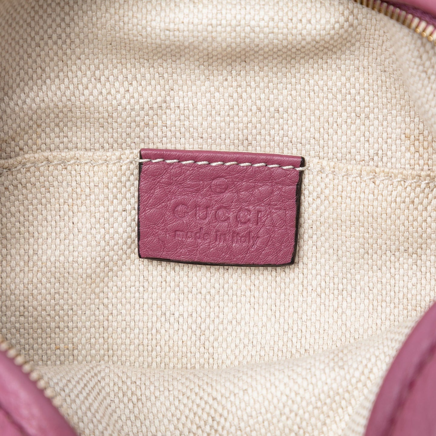 Mini Pebbled Calfskin Soho Chain Crossbody