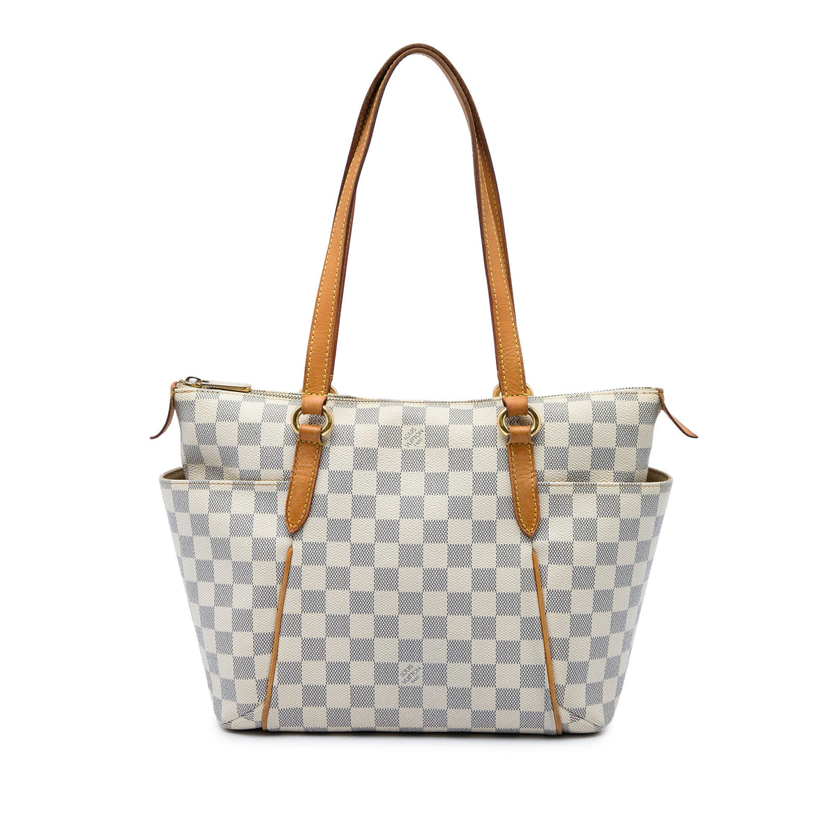 Louis Vuitton Damier Azur Totally PM — White
