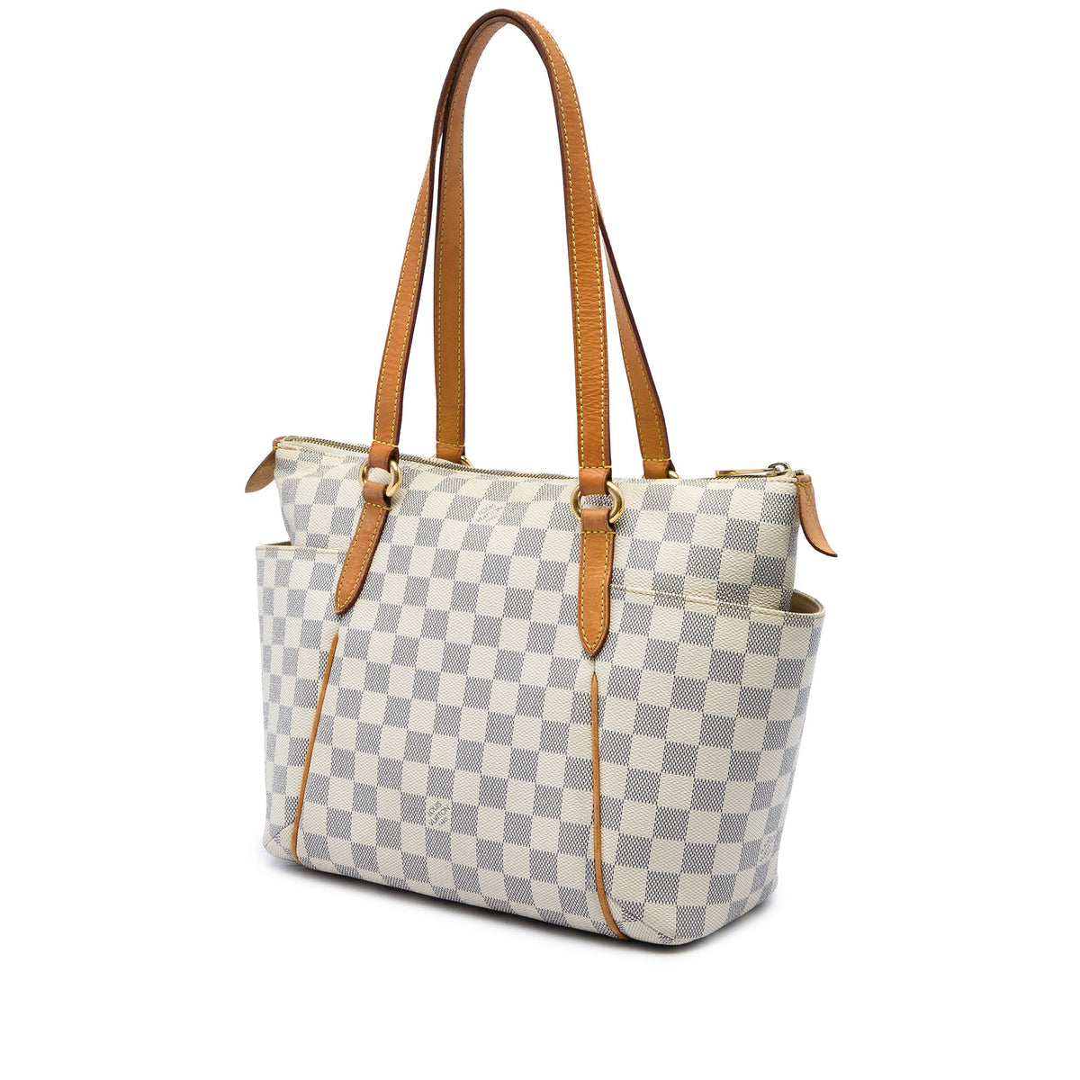 Louis Vuitton Damier Azur Totally PM — White