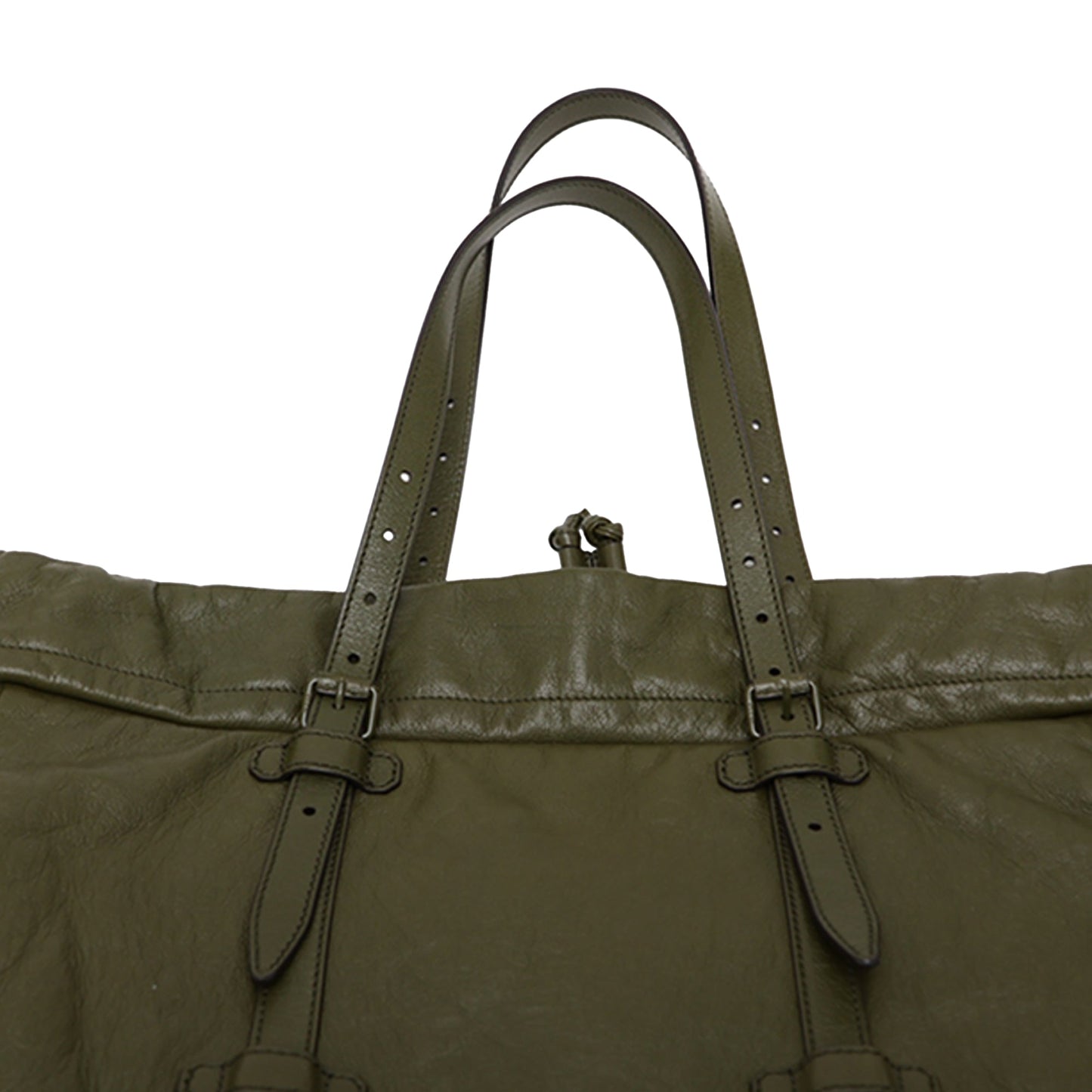 Gucci Tonal Double G Drawstring Tote
