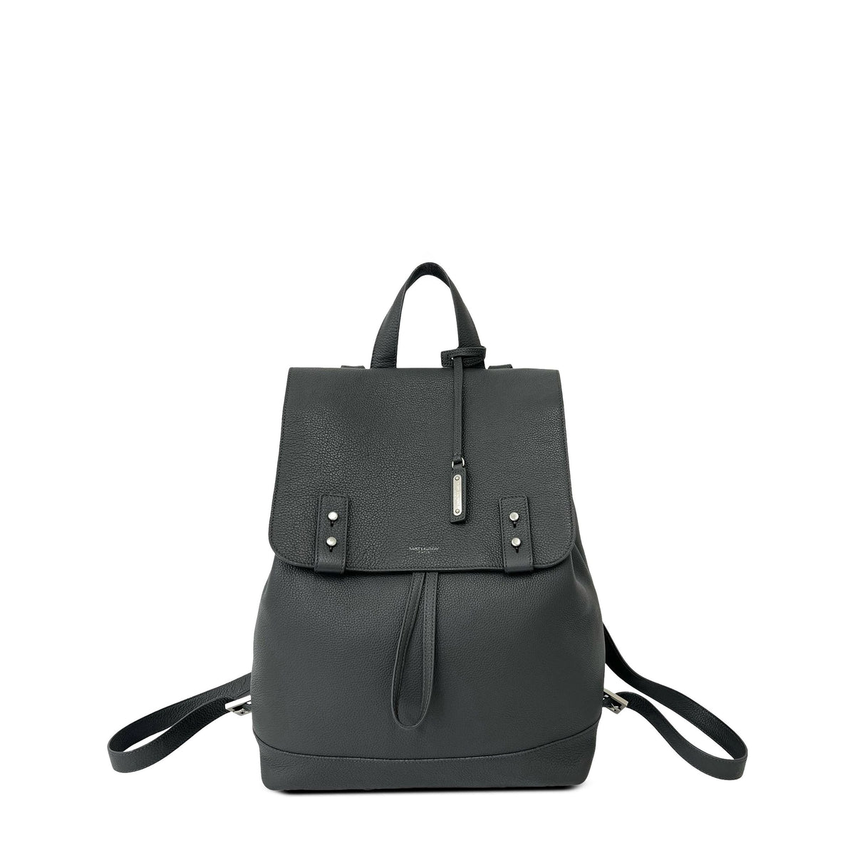 Saint Laurent Grained Calfskin Sac De Jour Backpack — Gray