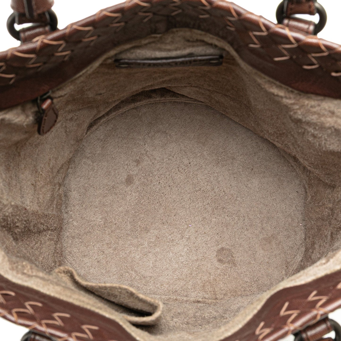 Bottega Veneta Bicolor Nappa Intrecciato Bucket Bag