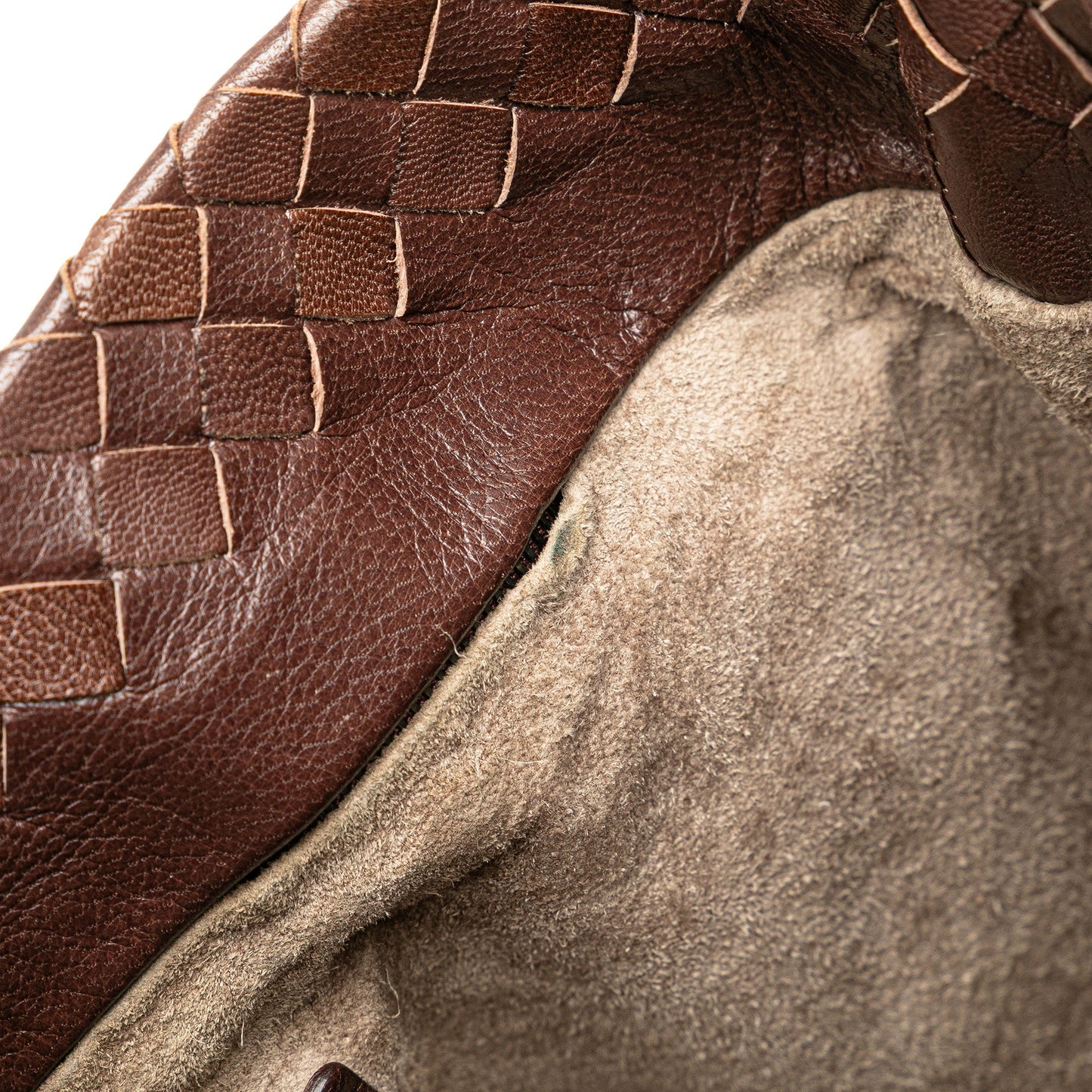 Bottega Veneta Bicolor Nappa Intrecciato Bucket Bag