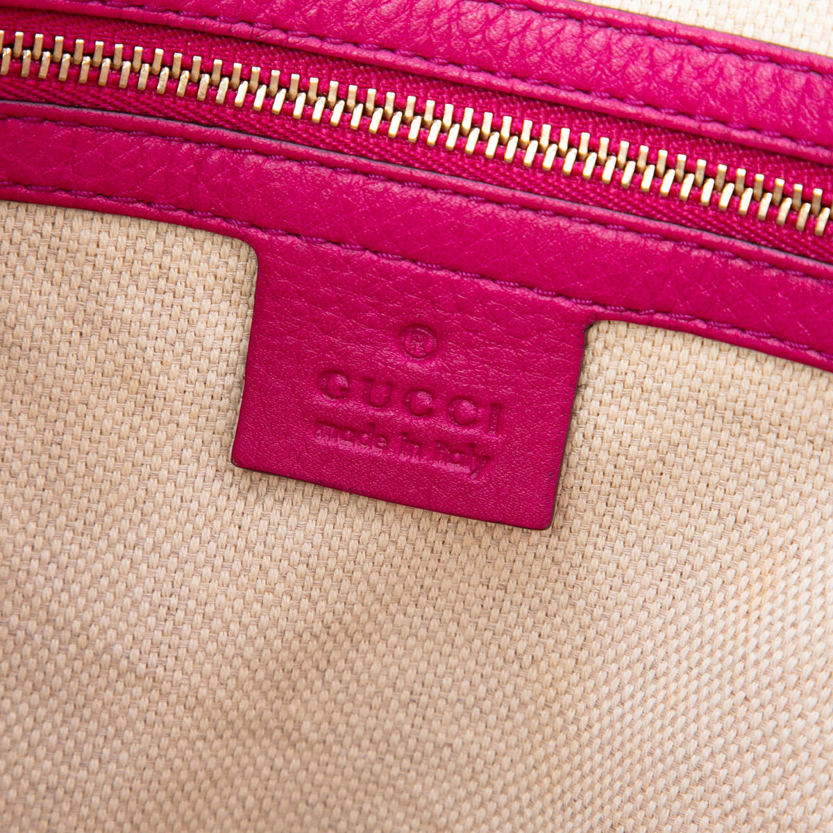 Gucci Small Calfskin Soho Cellarius Satchel