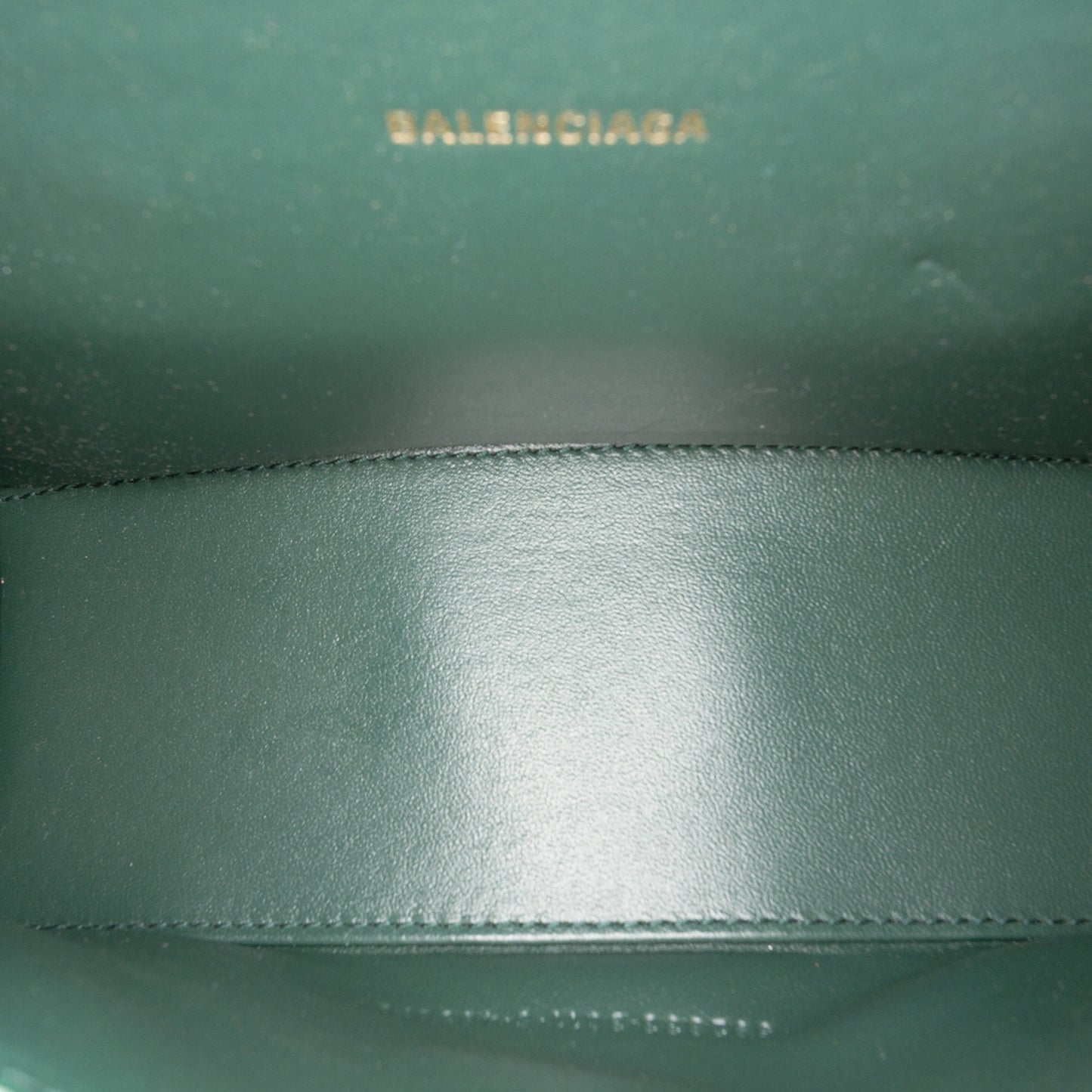 Balenciaga Croc Embossed Leather Hourglass Top Handle Bag XS