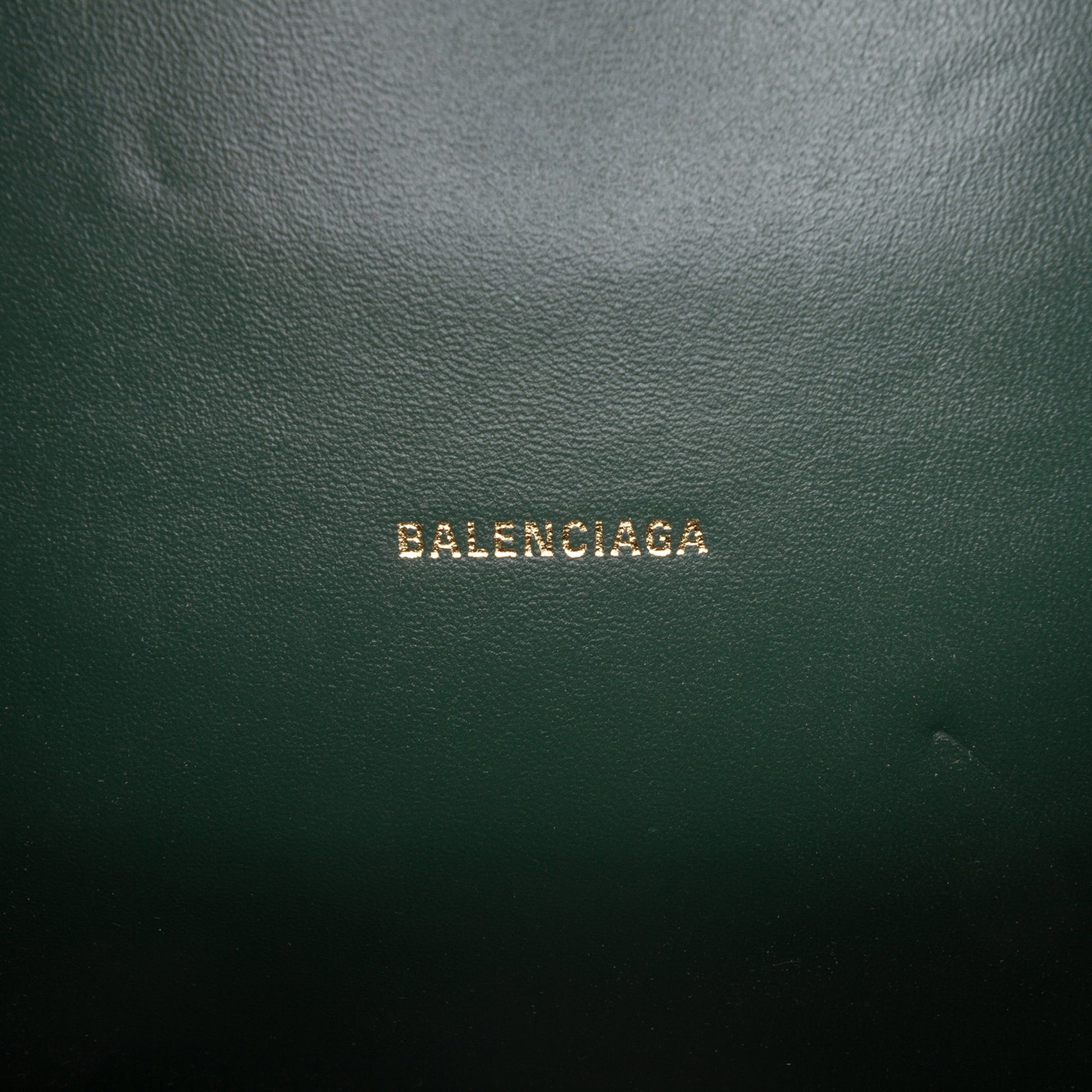 Balenciaga Croc Embossed Leather Hourglass Top Handle Bag XS
