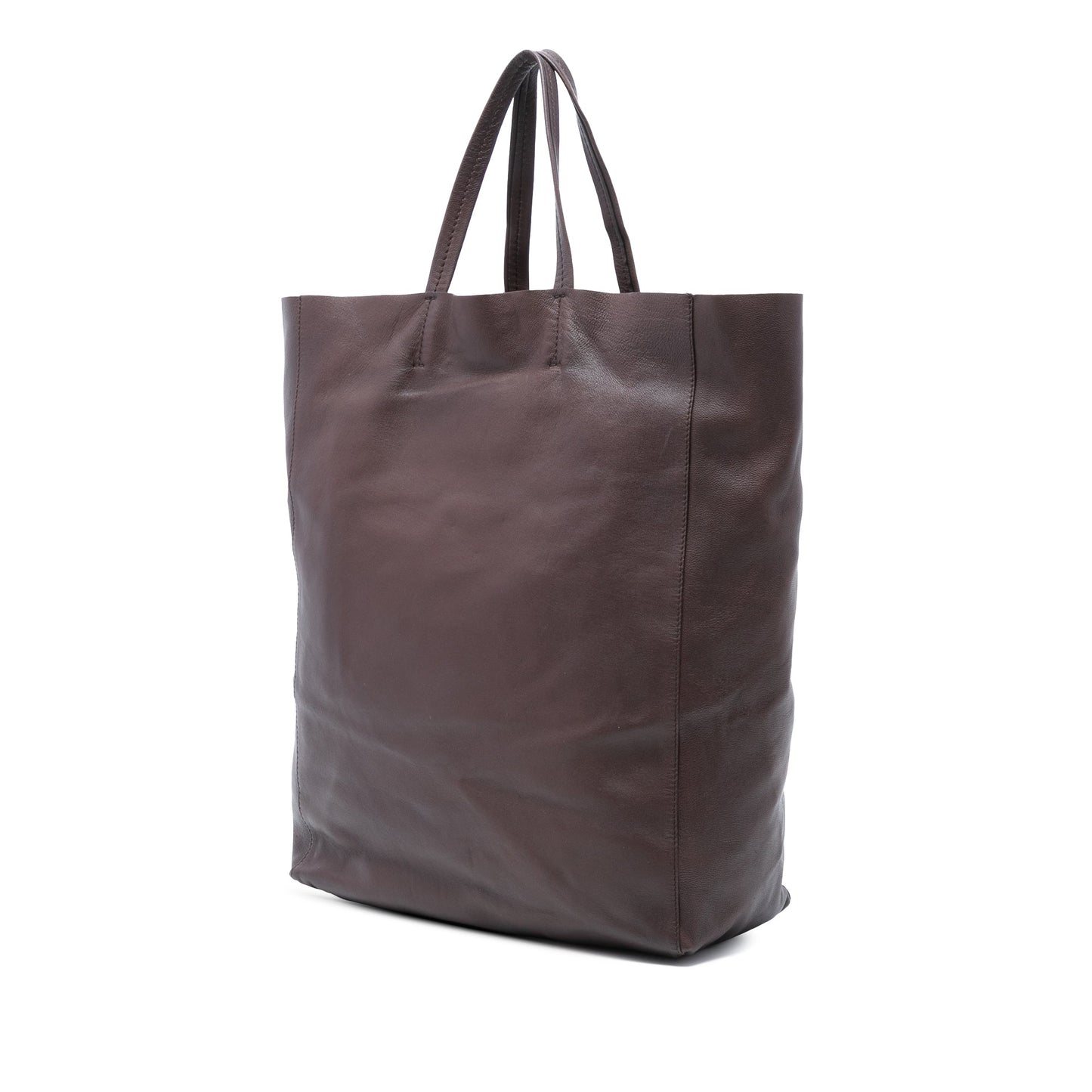 Celine Leather Vertical Cabas Tote