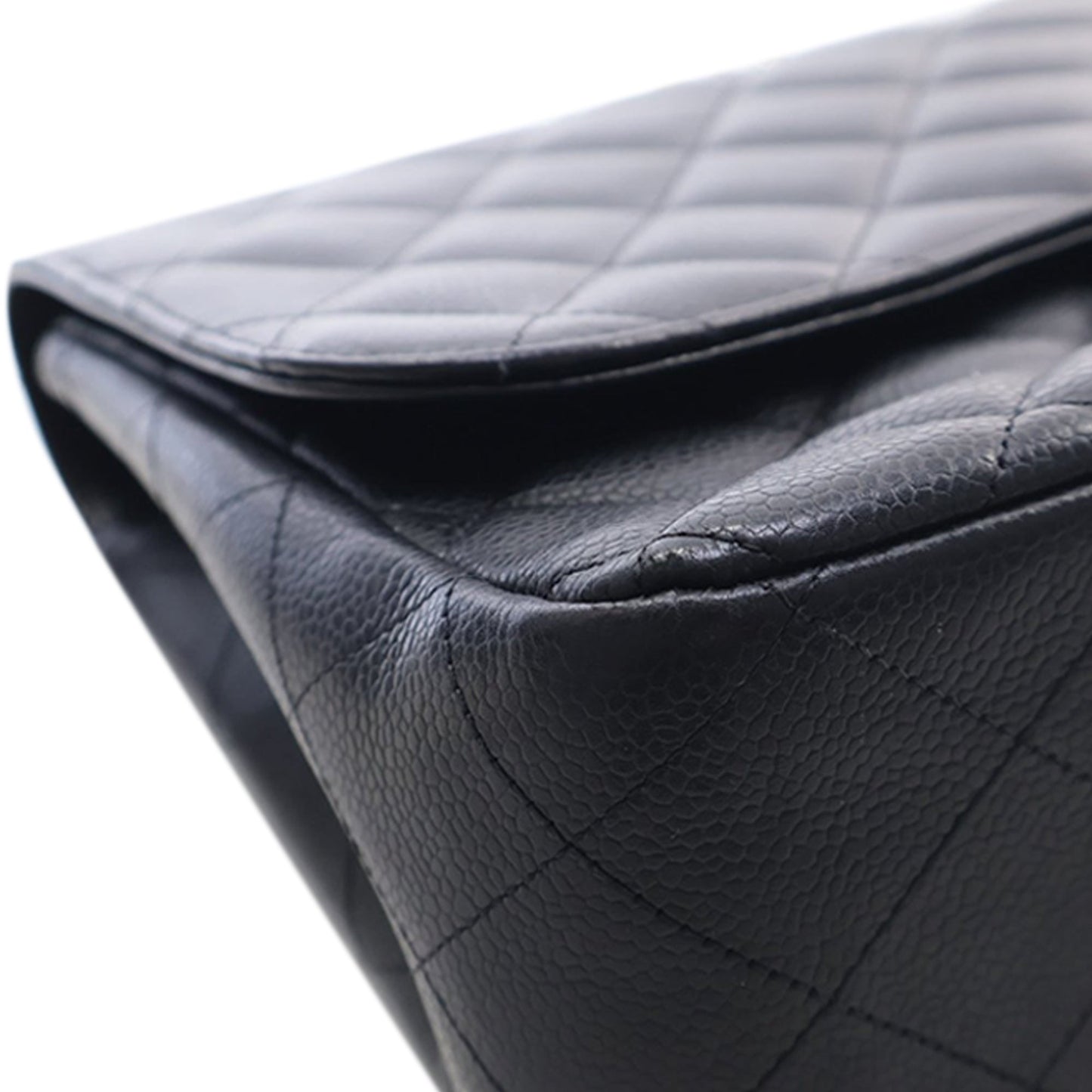 Chanel Jumbo Classic Caviar Single Flap