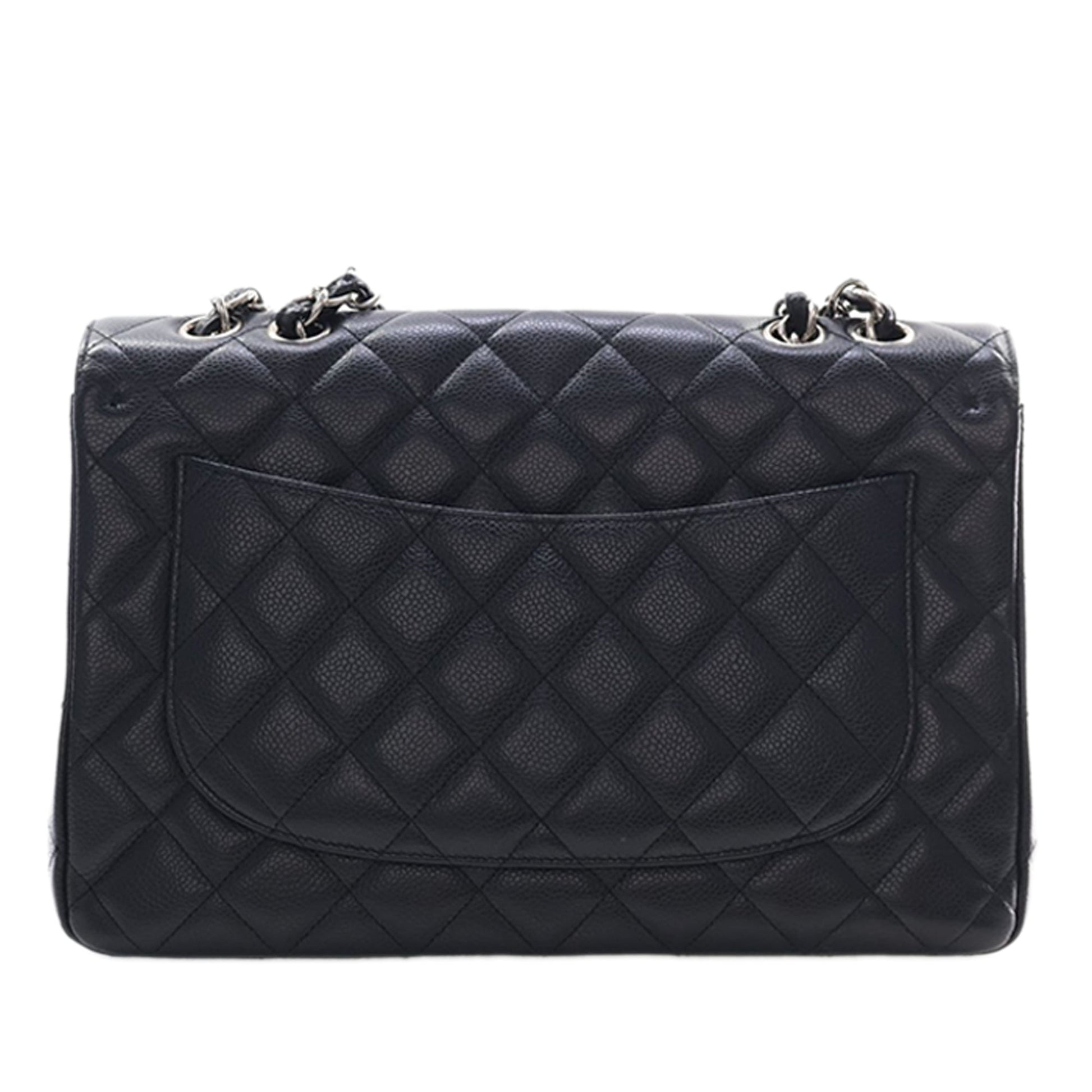 Chanel Jumbo Classic Caviar Single Flap