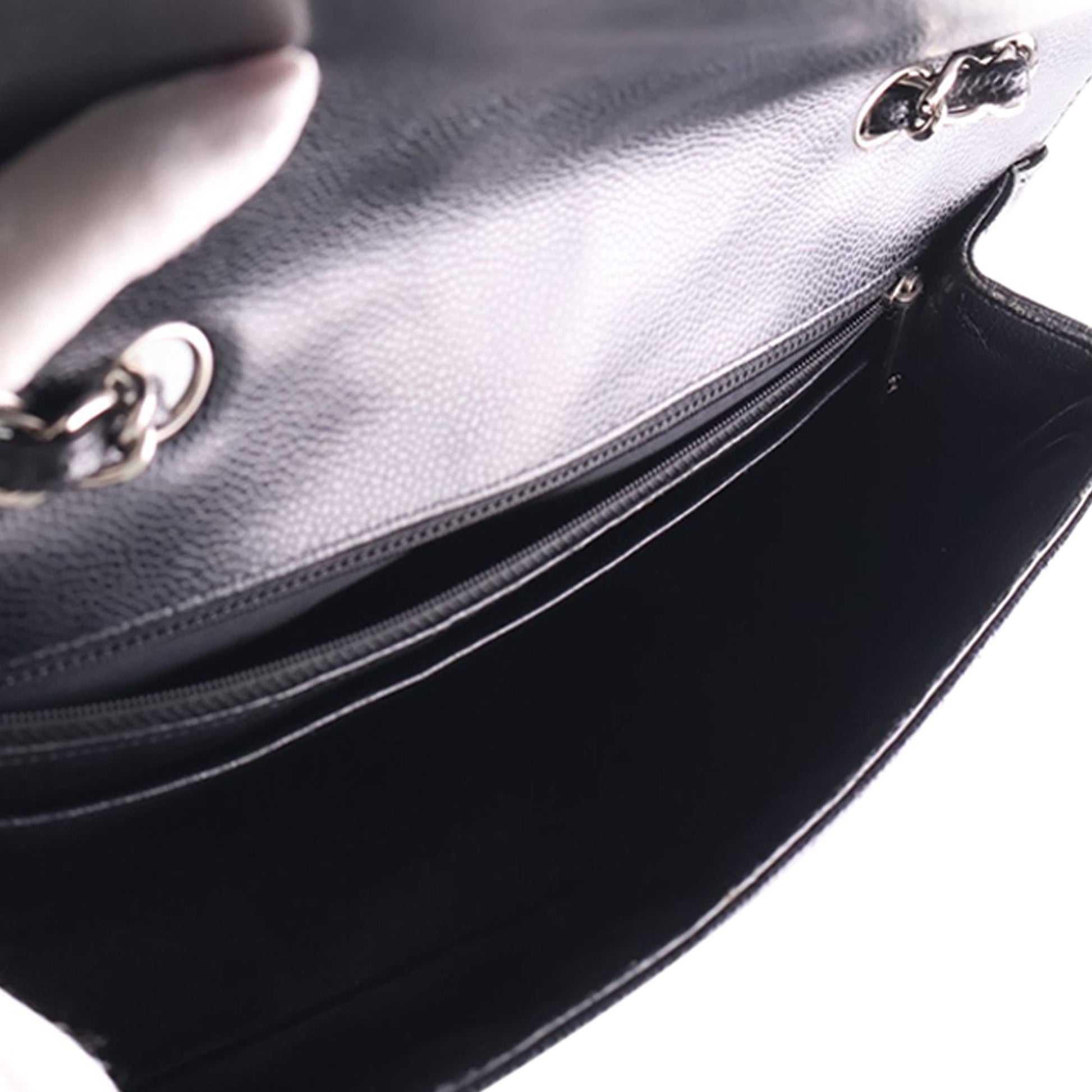 Chanel Jumbo Classic Caviar Single Flap