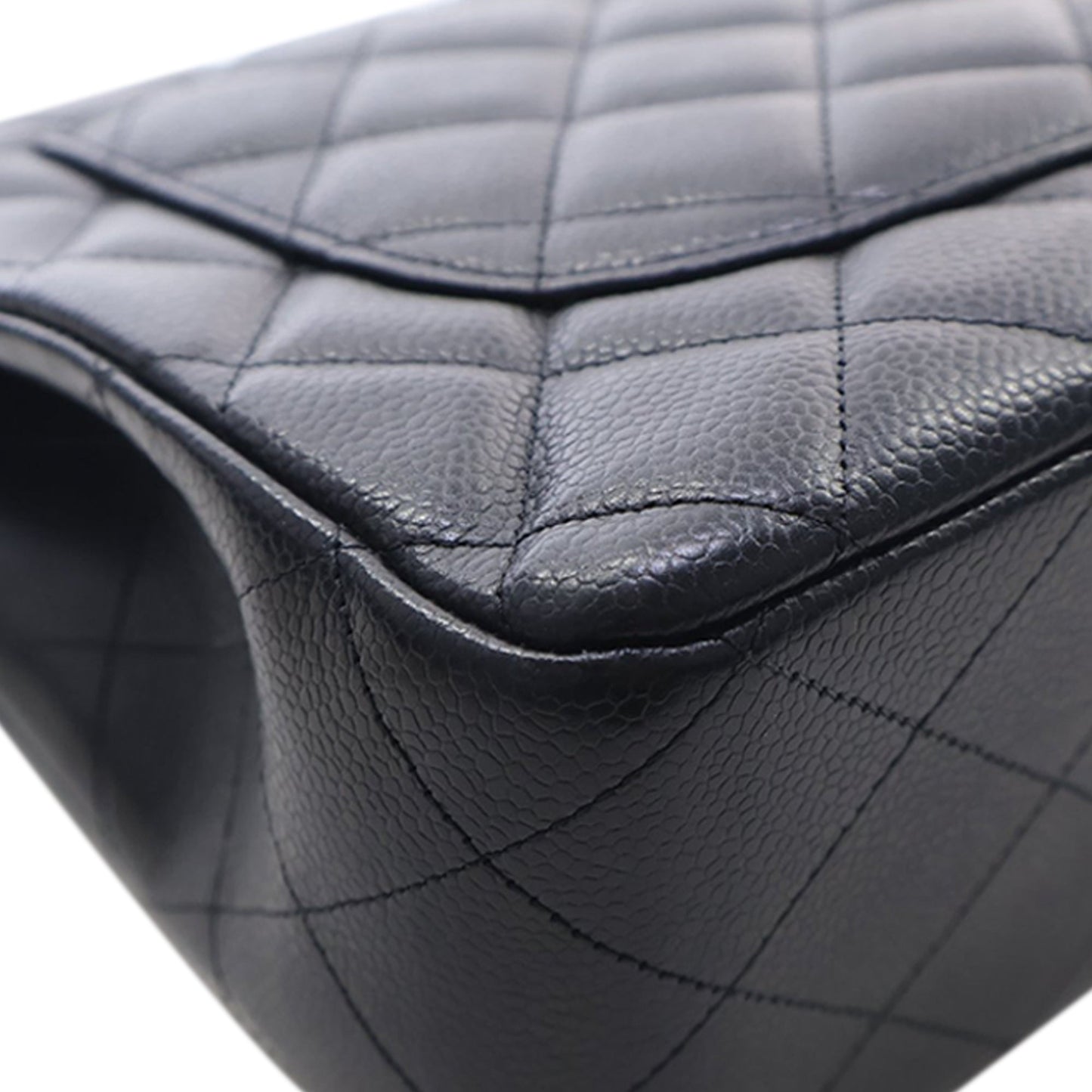 Chanel Jumbo Classic Caviar Single Flap