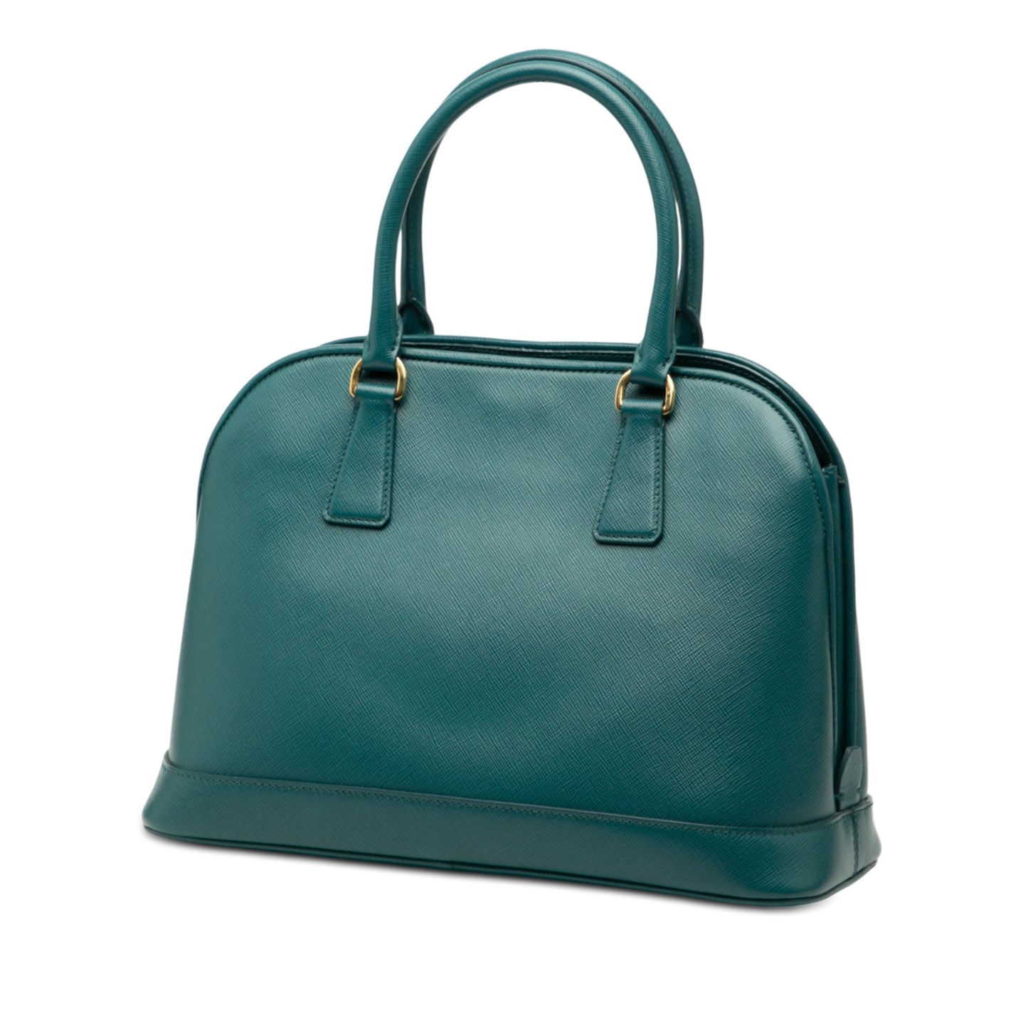 Prada Medium Saffiano Lux Open Promenade Satchel