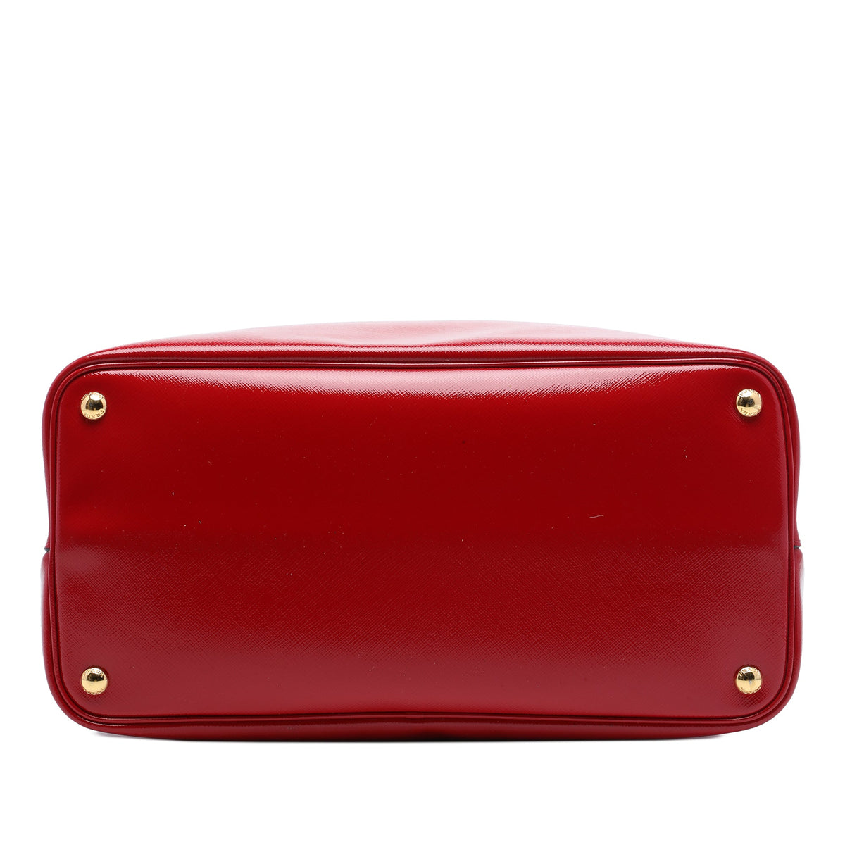 Prada Medium Saffiano Vernice Double Satchel