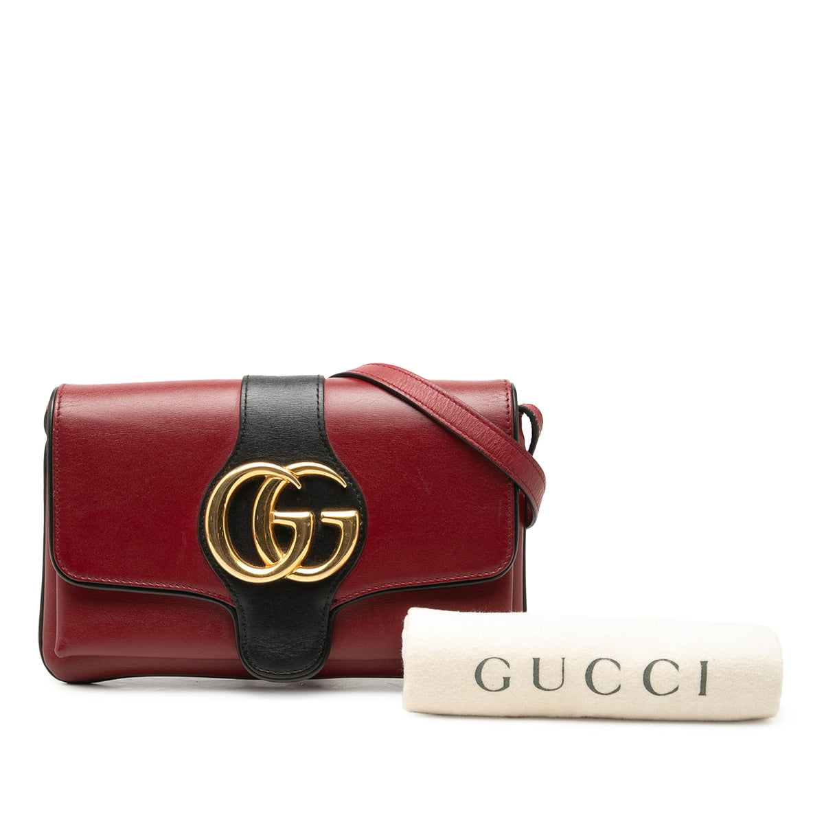 Gucci Small Bicolor Calfskin Arli Crossbody