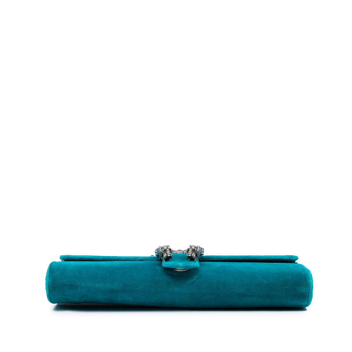 Gucci Velvet Dionysus Clutch — Blue