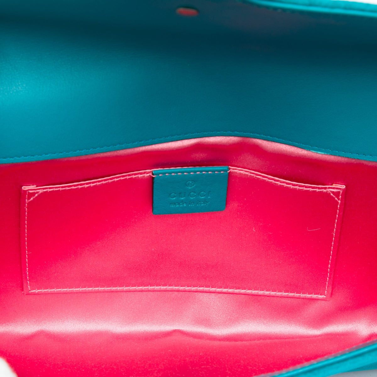 Gucci Velvet Dionysus Clutch — Blue