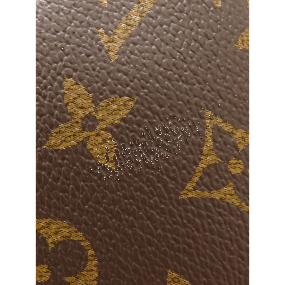 Louis Vuitton Monogram Giant Reverse Double Zip Pochette — Brown