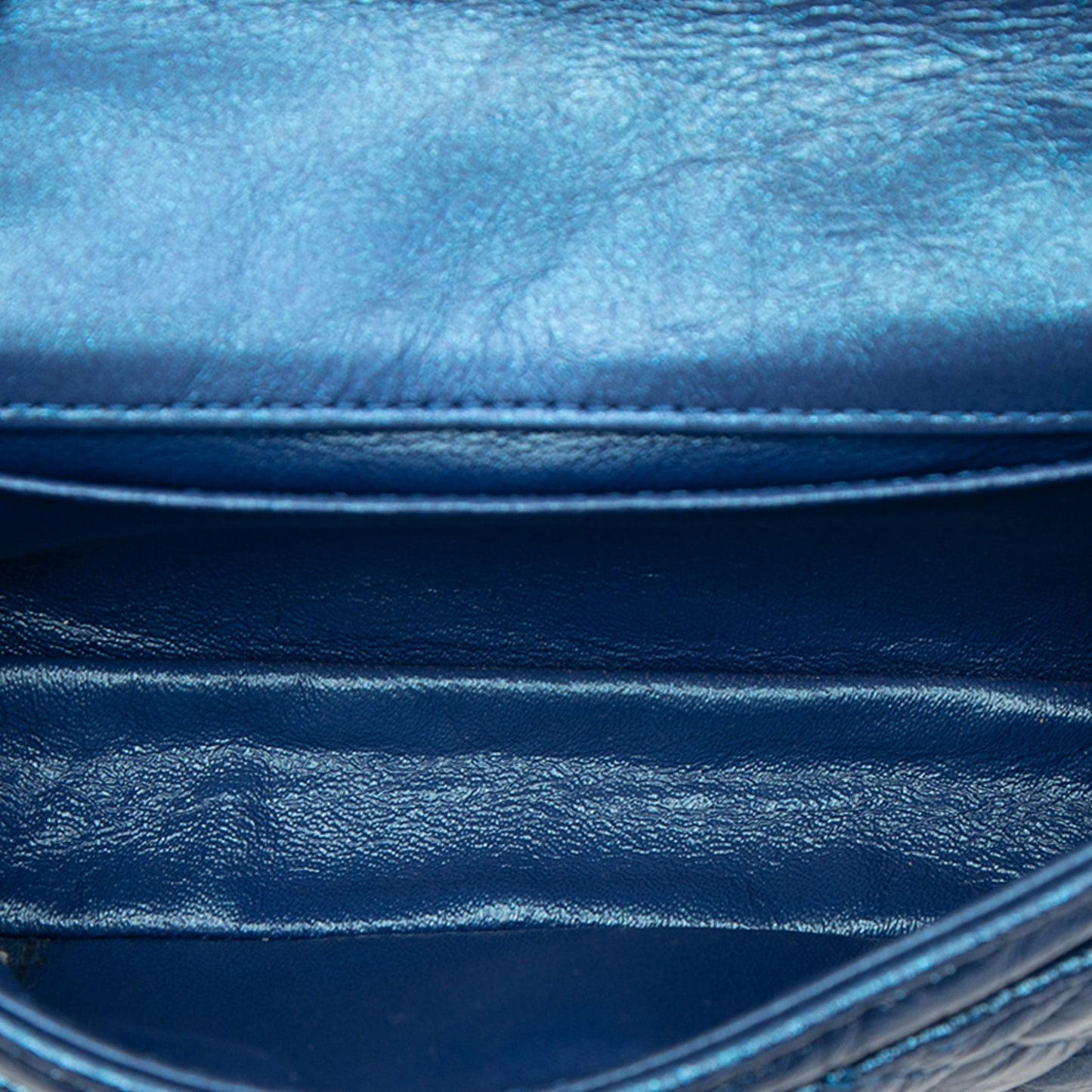 Chanel Quilted Metallic Aged Calfskin Reissue 2.55 Belt Bag