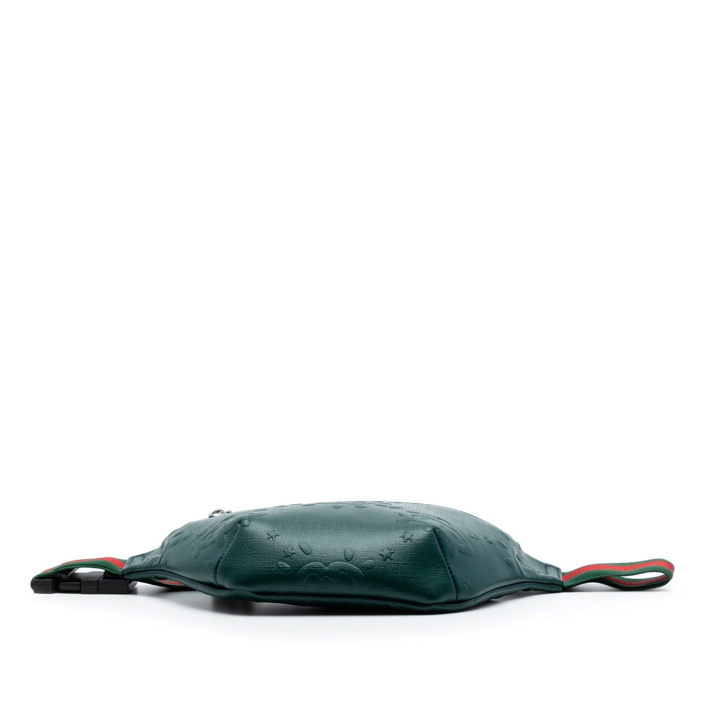 Gucci Kids Embossed Calfskin Interlocking G Web UFO Belt Bag
