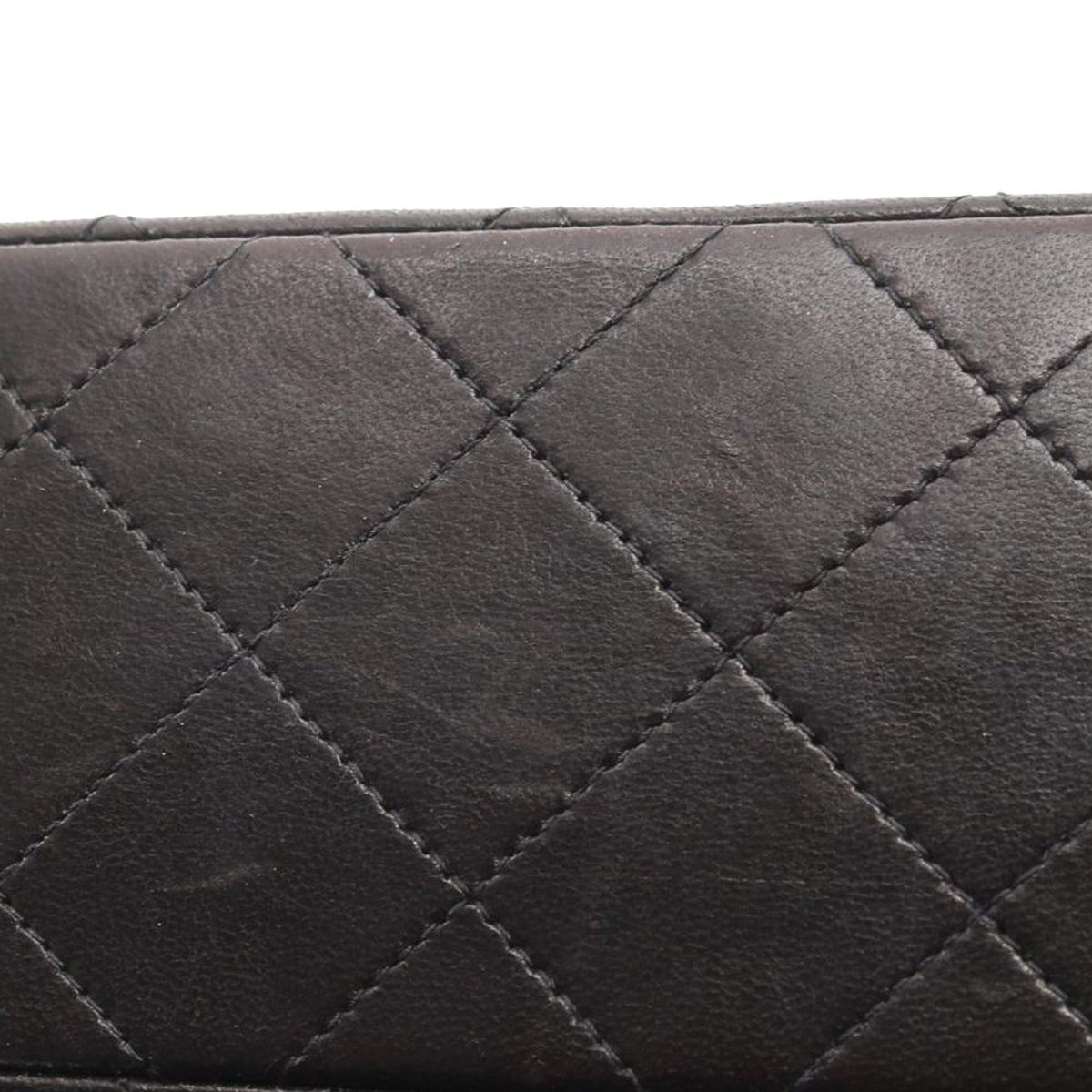 Chanel Small Classic Lambskin Double Flap — Black