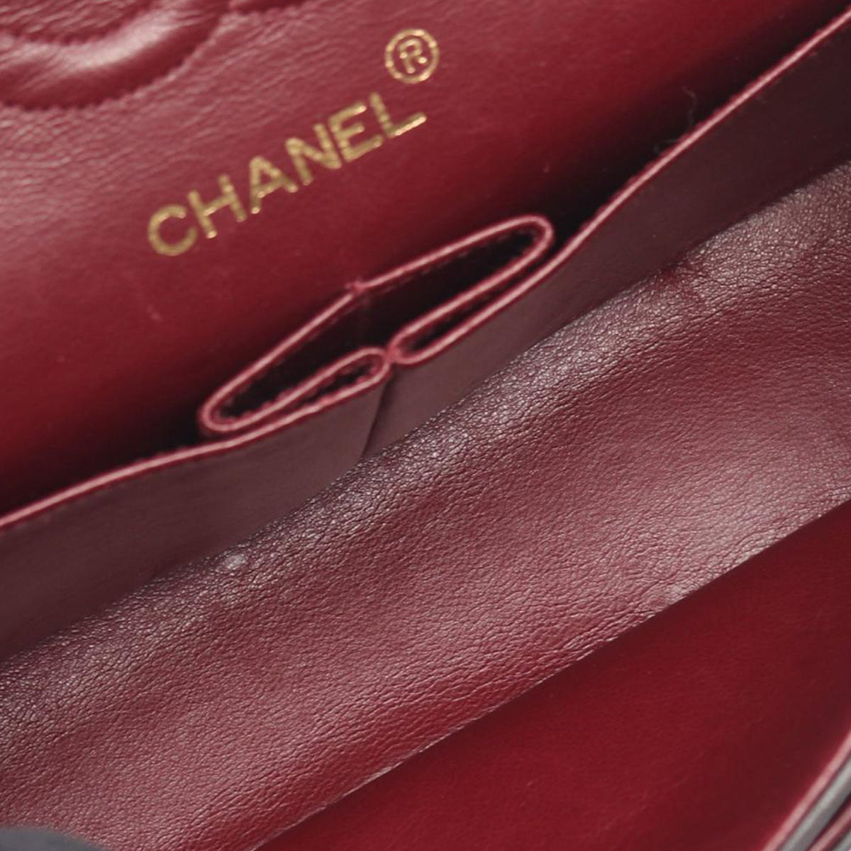 Chanel Small Classic Lambskin Double Flap — Black