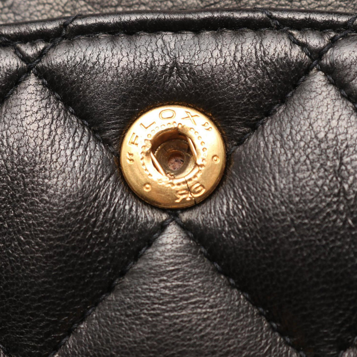 Chanel Small Classic Lambskin Double Flap — Black