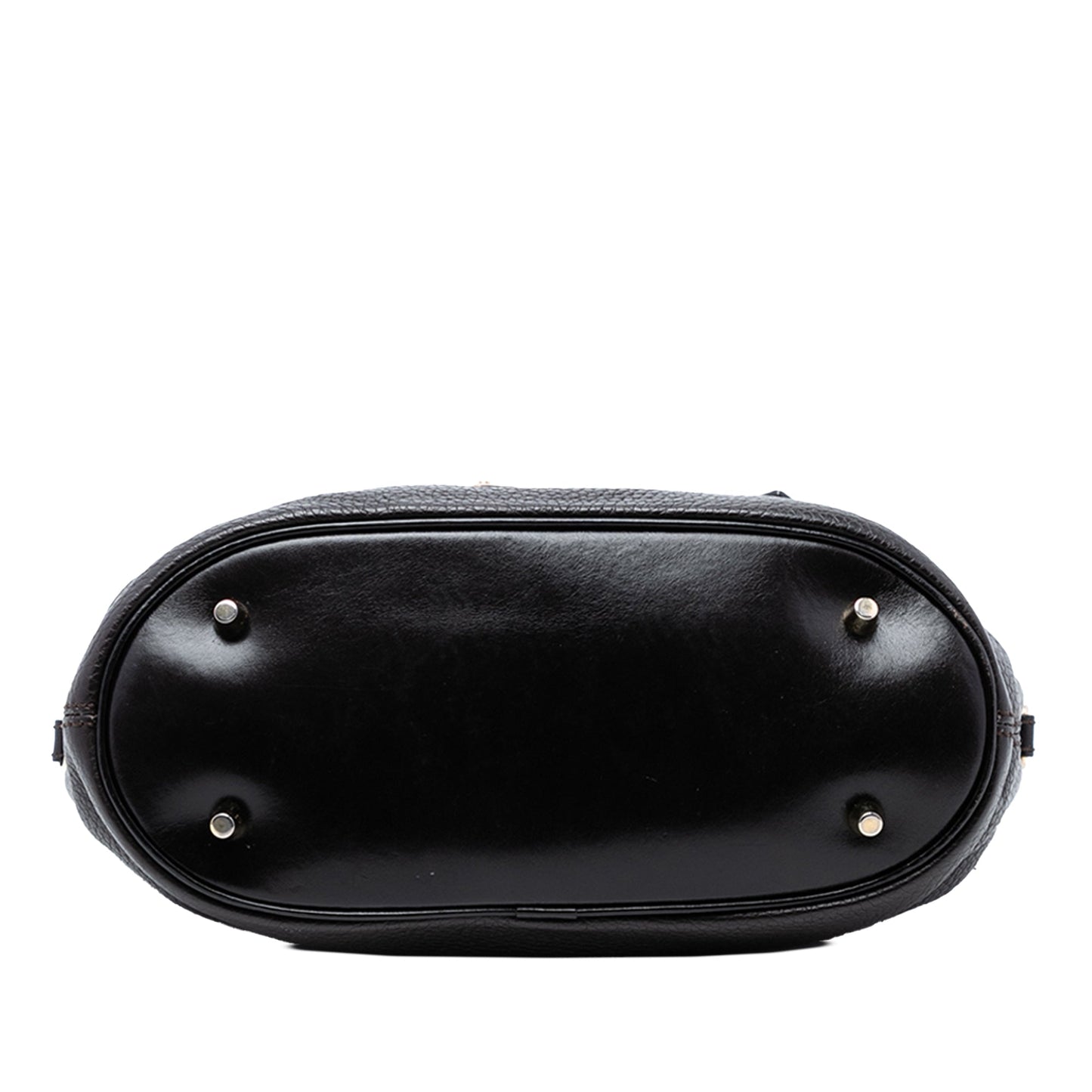 Burberry Grainy Calfskin Satchel
