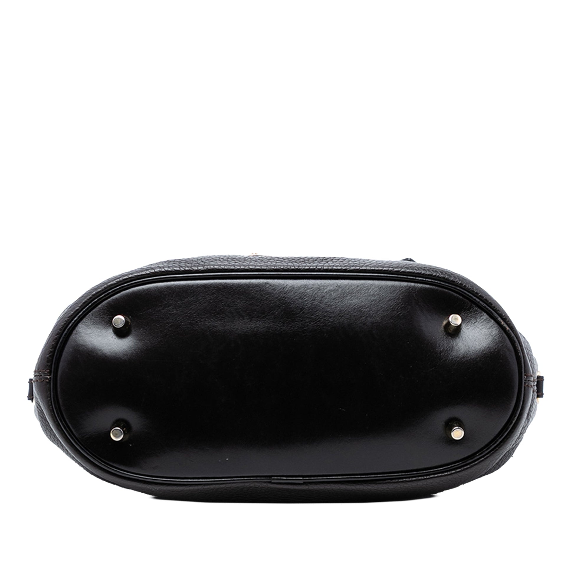 Burberry Grainy Calfskin Satchel