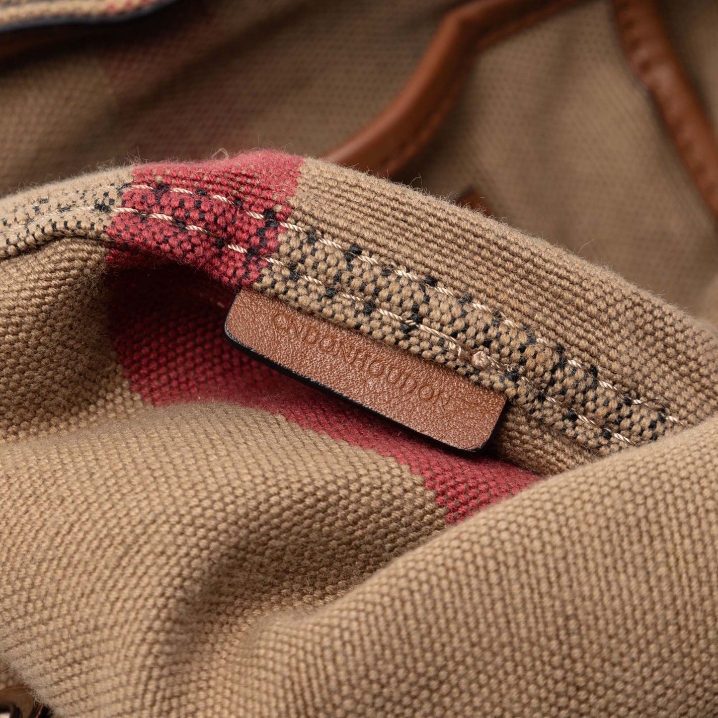 Mega Check Canvas Chiltern Hearts Backpack