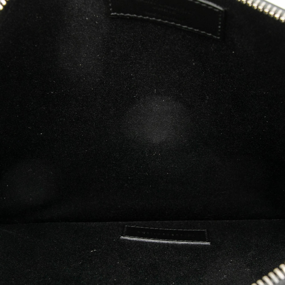 Saint Laurent Leather Zip Clutch