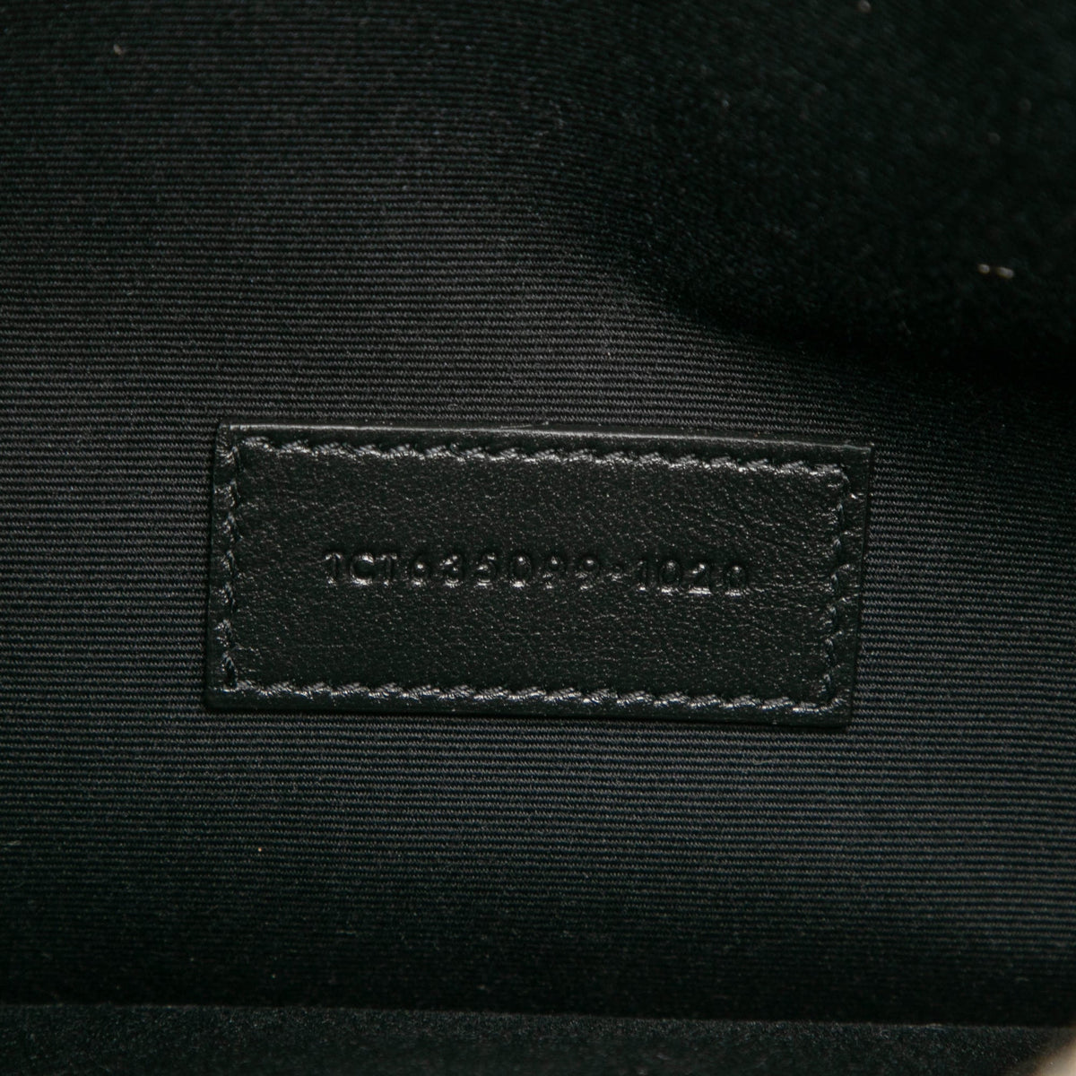 Saint Laurent Leather Zip Clutch